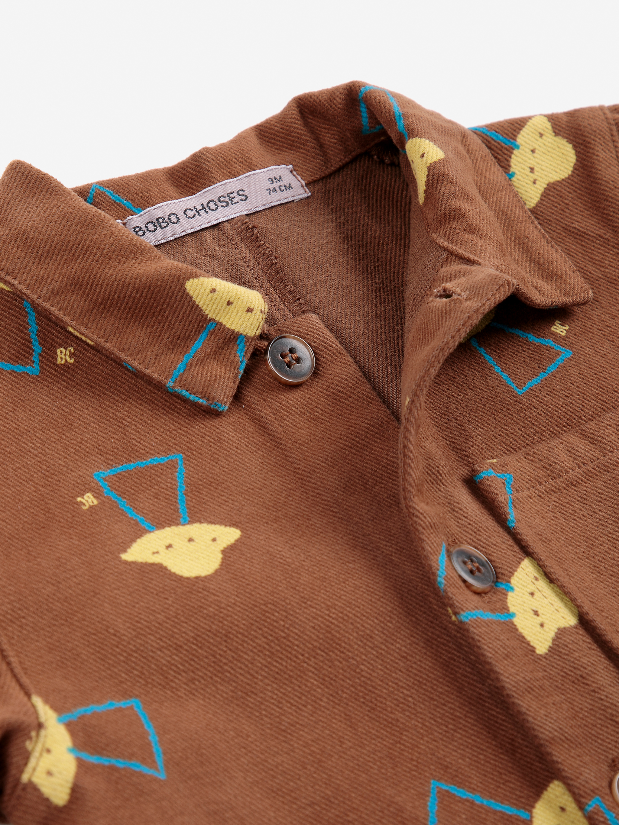 PIXEL ABDUCTION ALL OVER WOVEN OVERALL