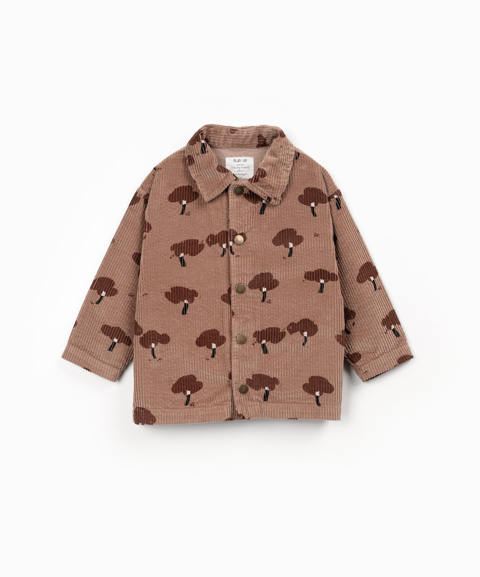 PRINTED CORDUROY SHIRT