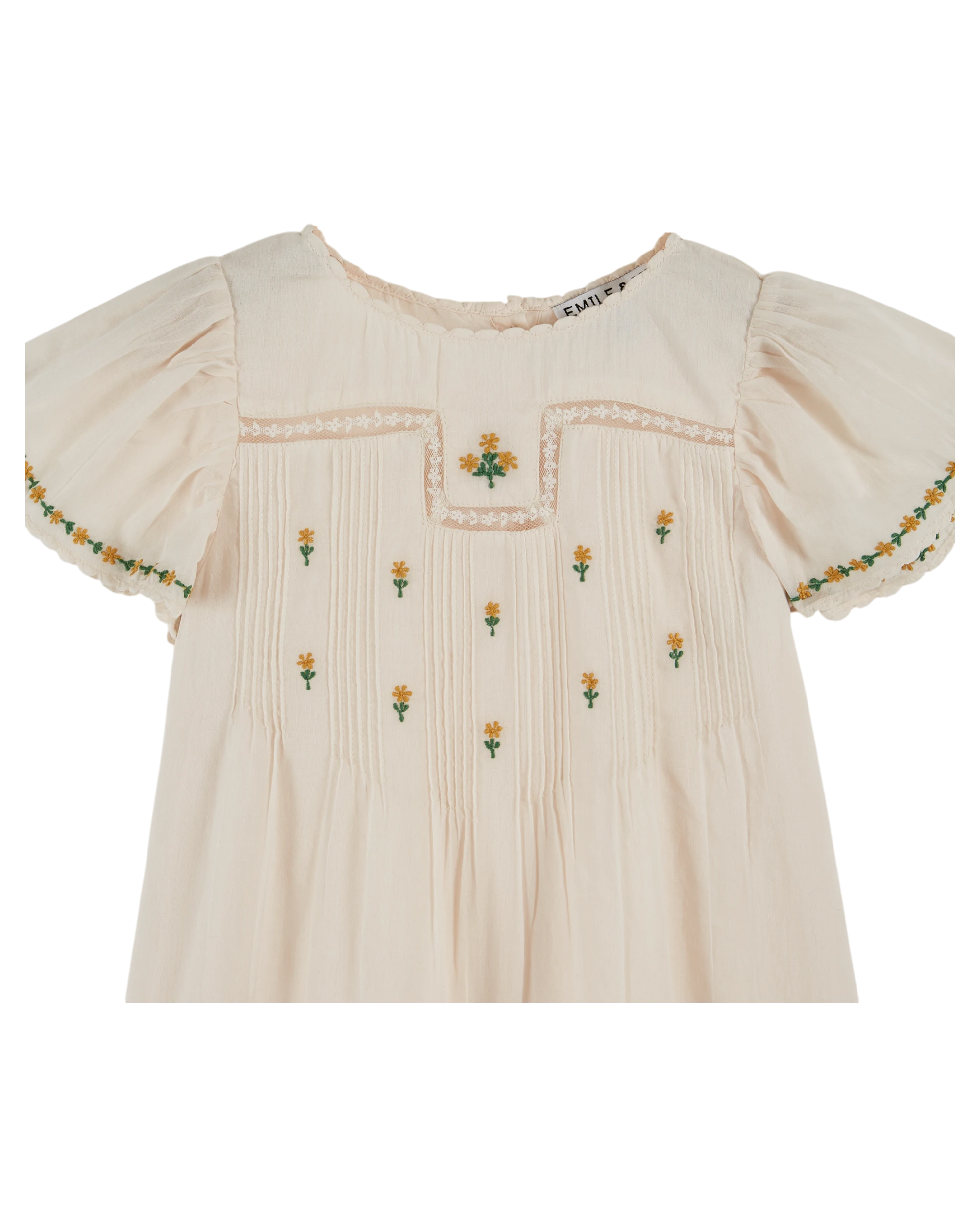 EMBROIDERED DRESS
