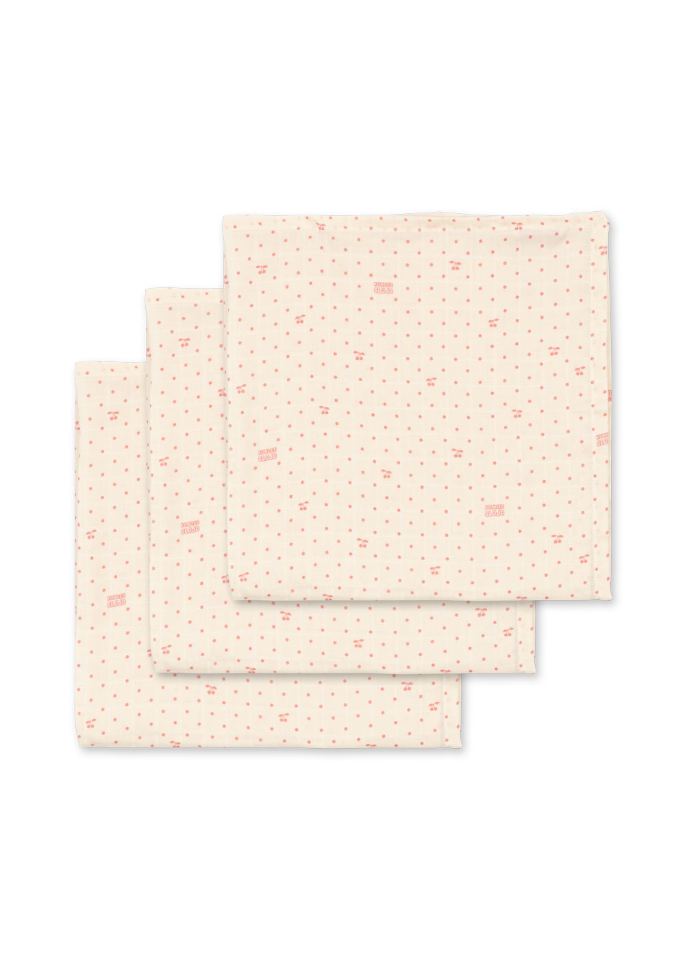3 PACK MUSLIN CLOTH GOTS