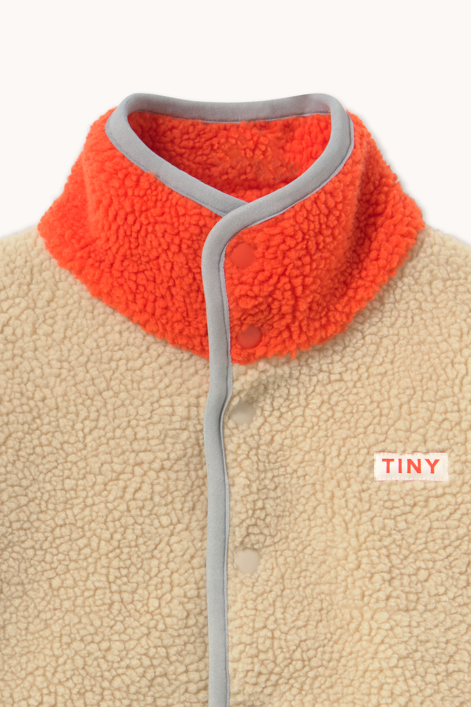 COLOR BLOCK SHERPA JACKET