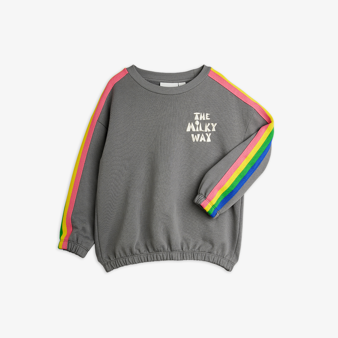 THE MILKY WAY RAINBOW PANEL SWEATSHIRT