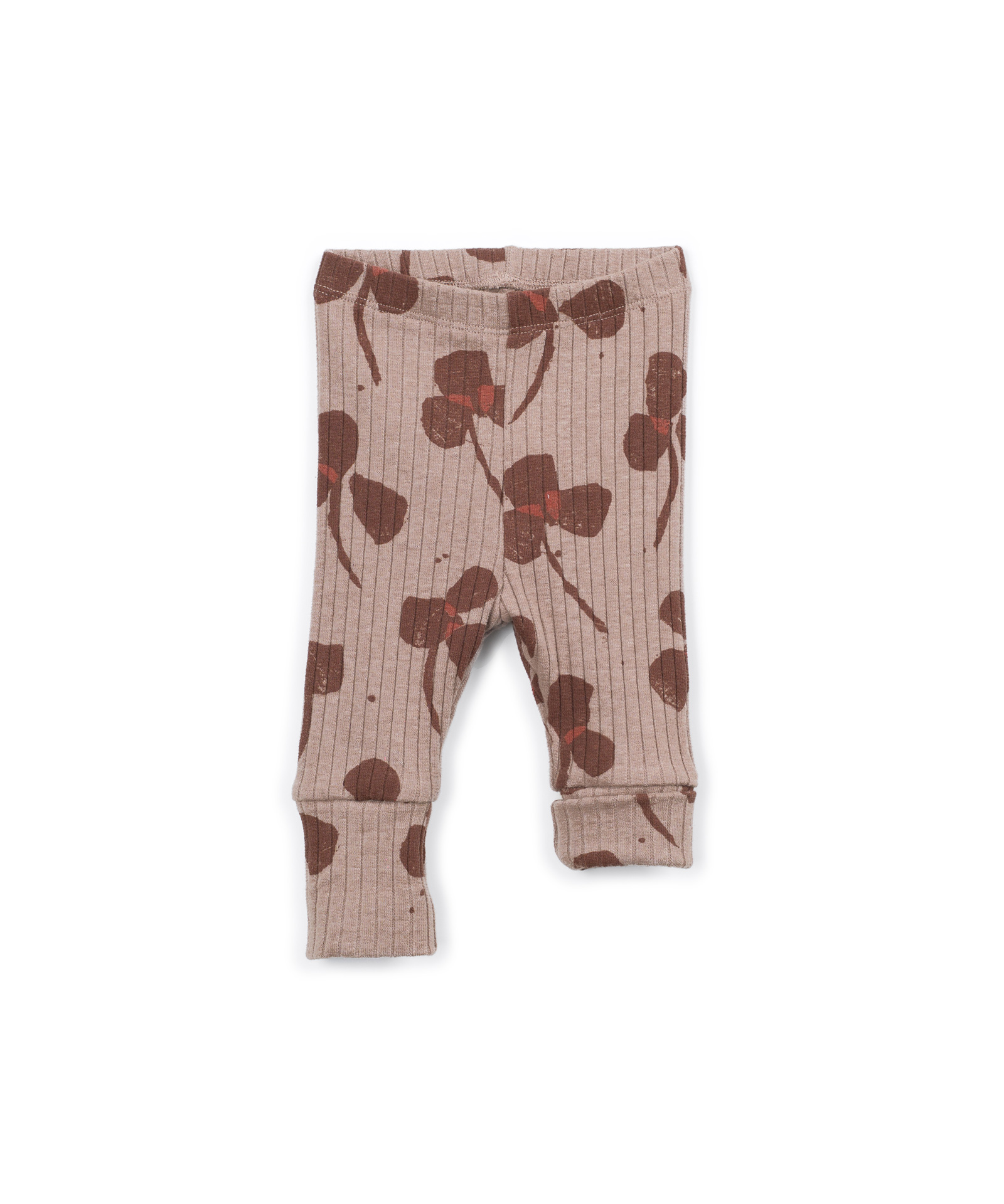 PRINTED RIB LEGGINGS