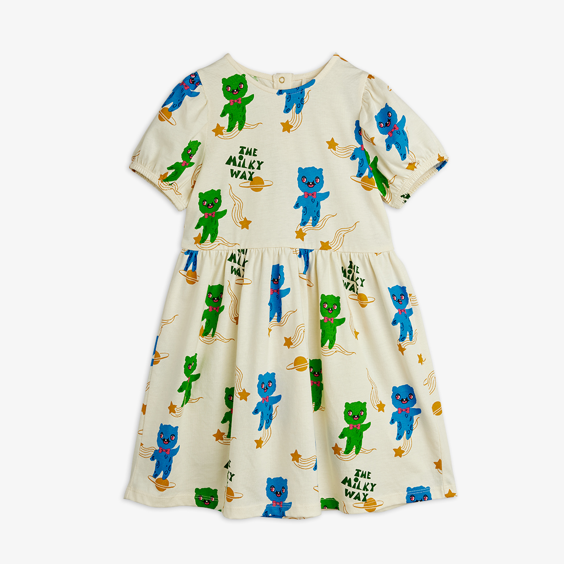 ALIENS AOP SS DRESS