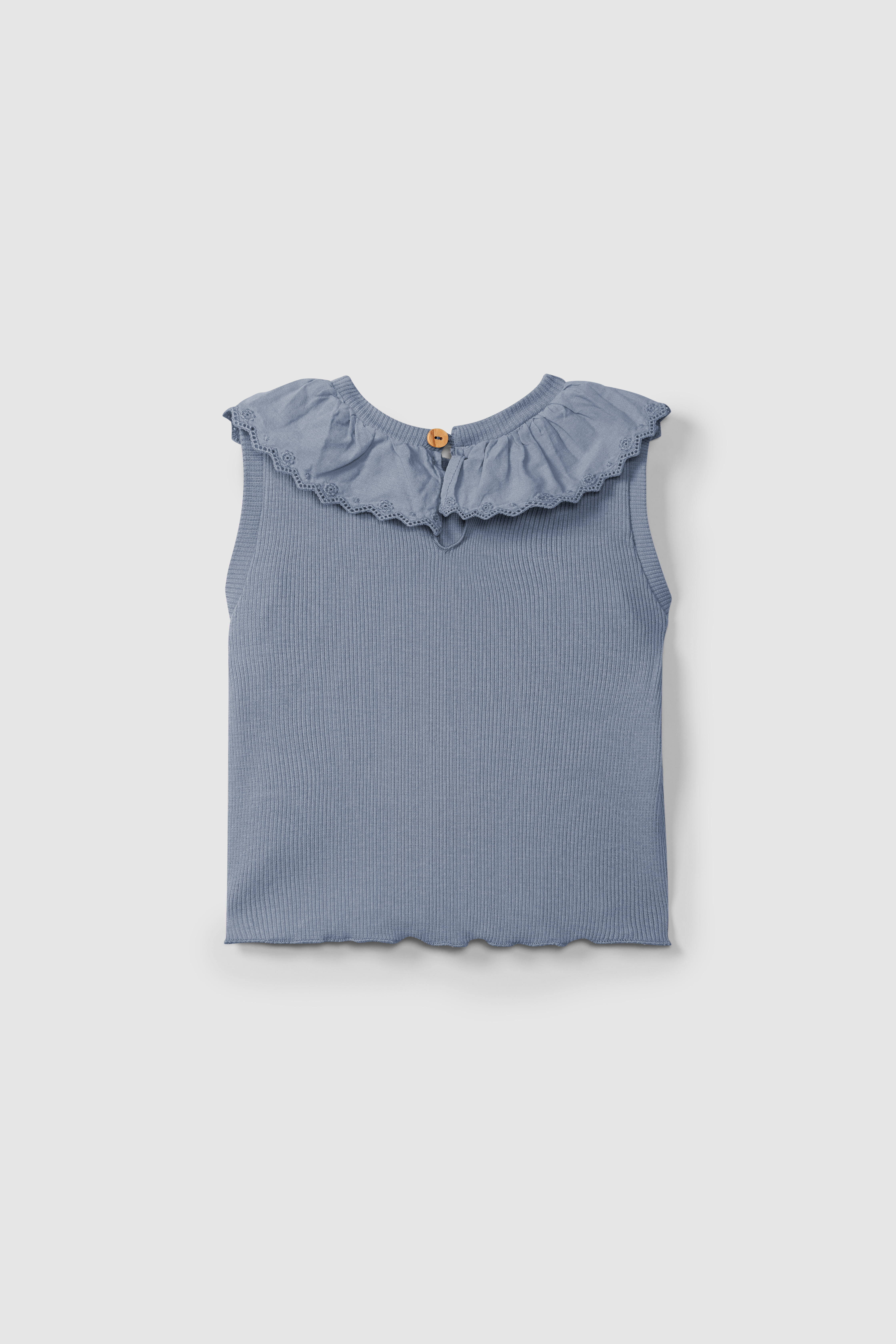 SINGLET IN RIBBED JERSEY