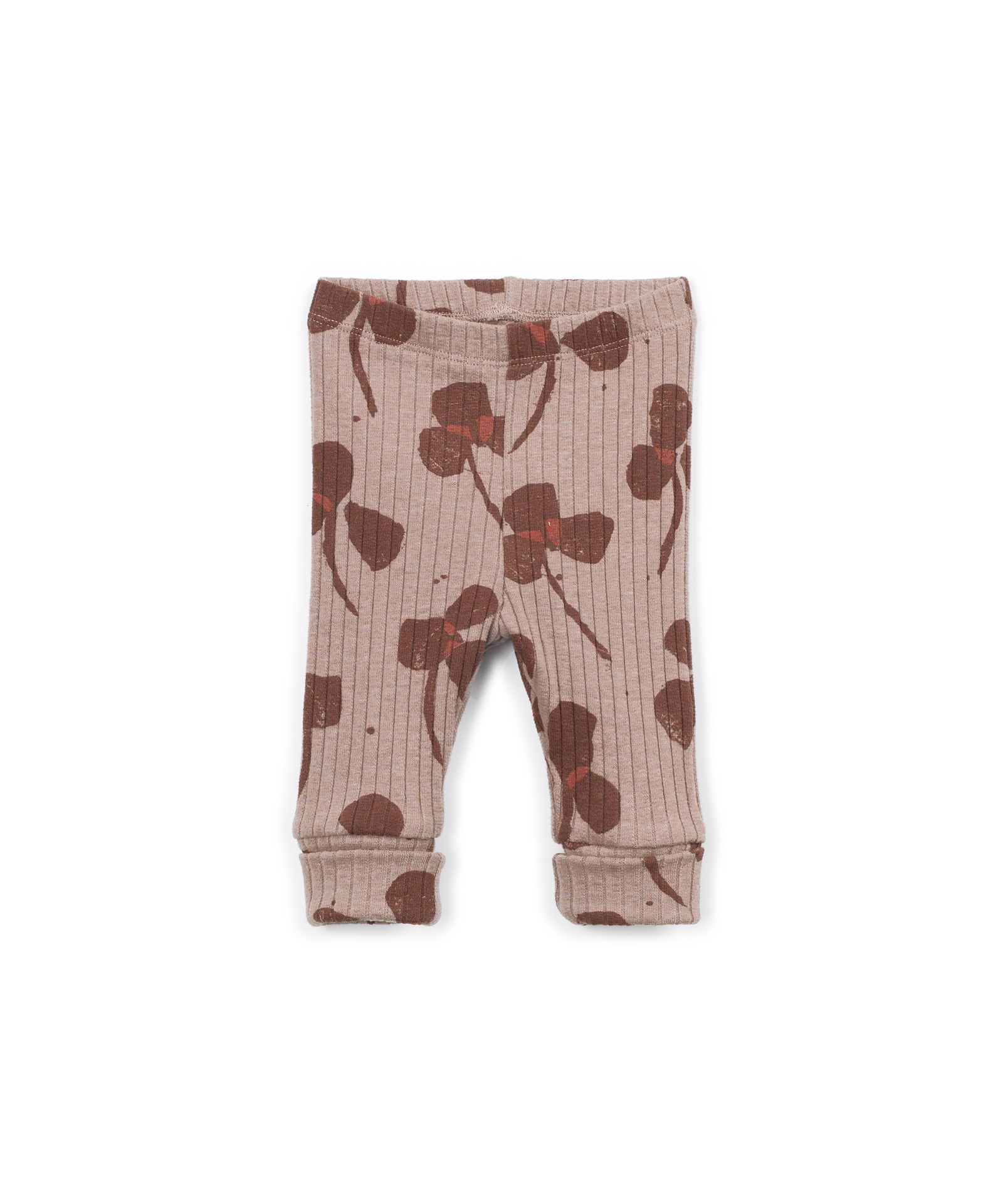 PRINTED RIB LEGGINGS