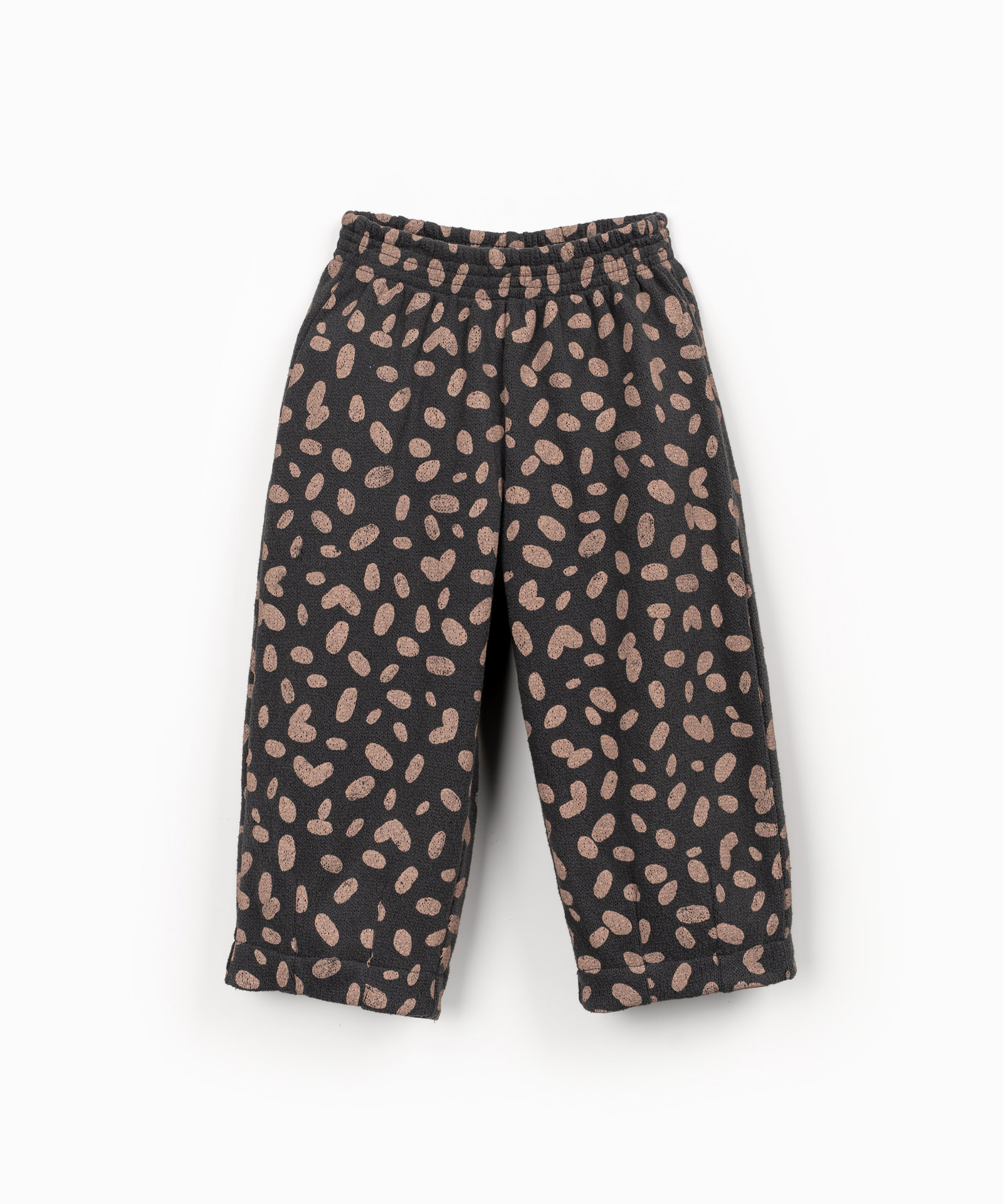 PRINTED JERSEY TROUSERS