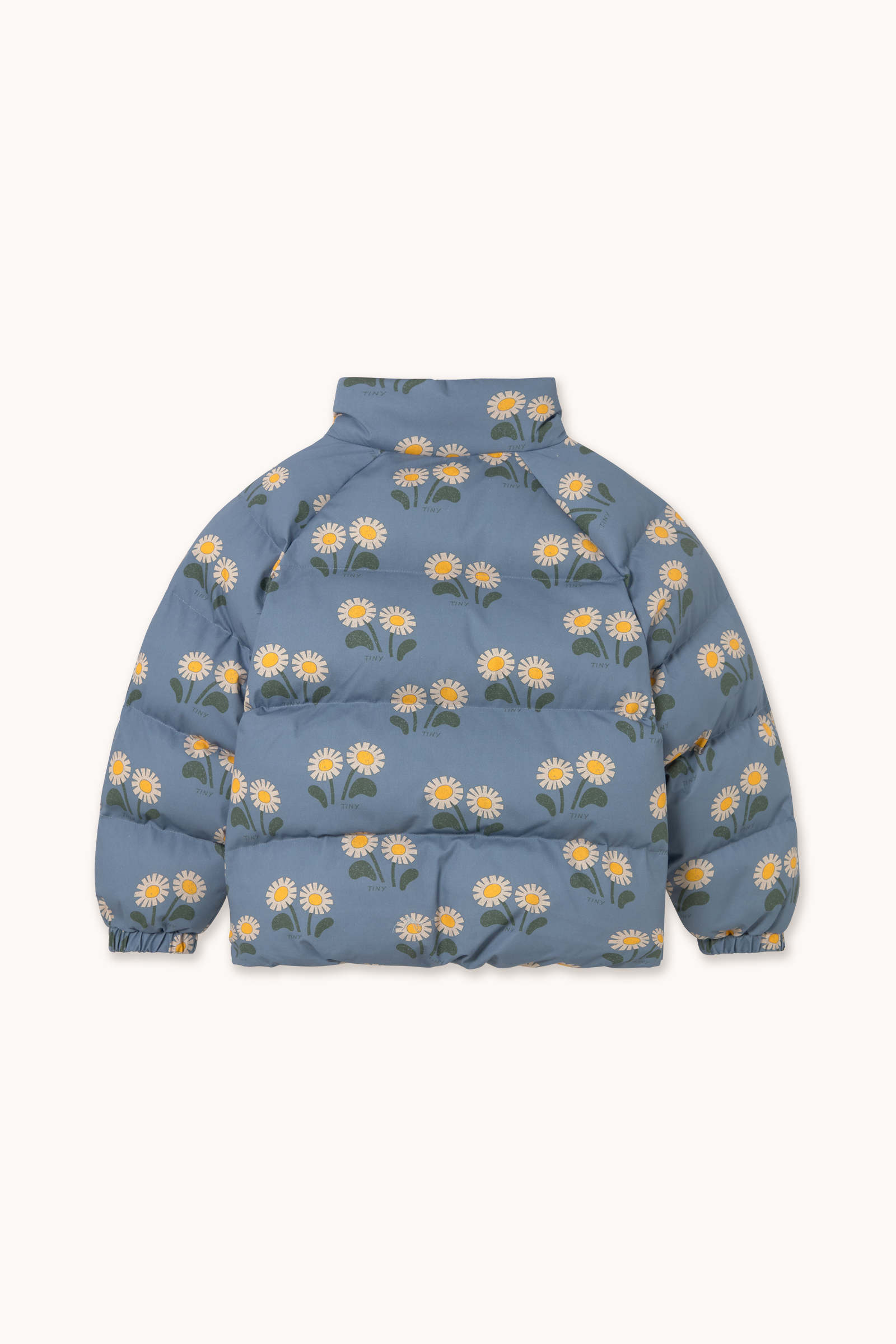 WINTER FLOWERS SHORT PADDED JACKET