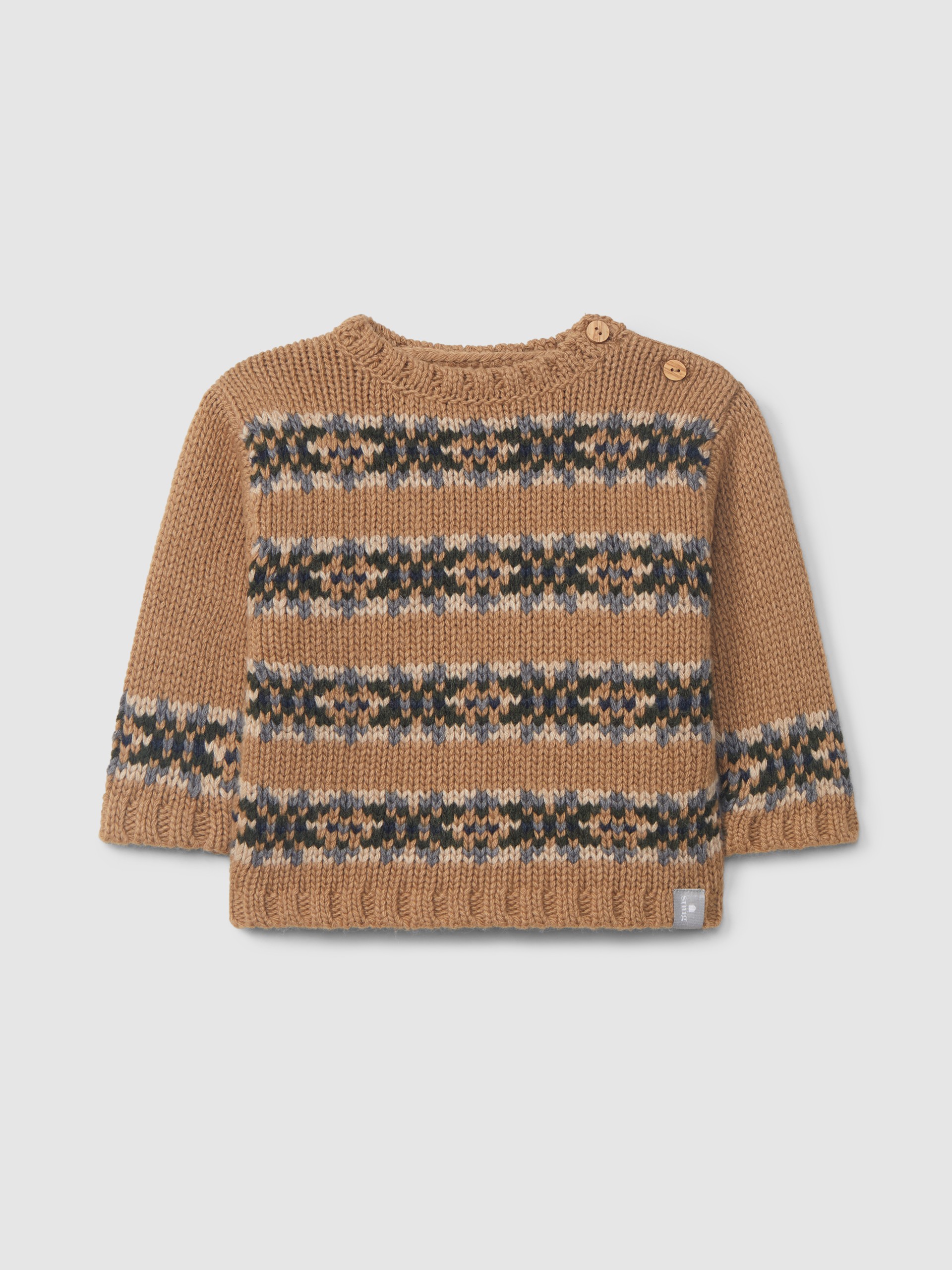 JACQUARD KNITTED SWEATER