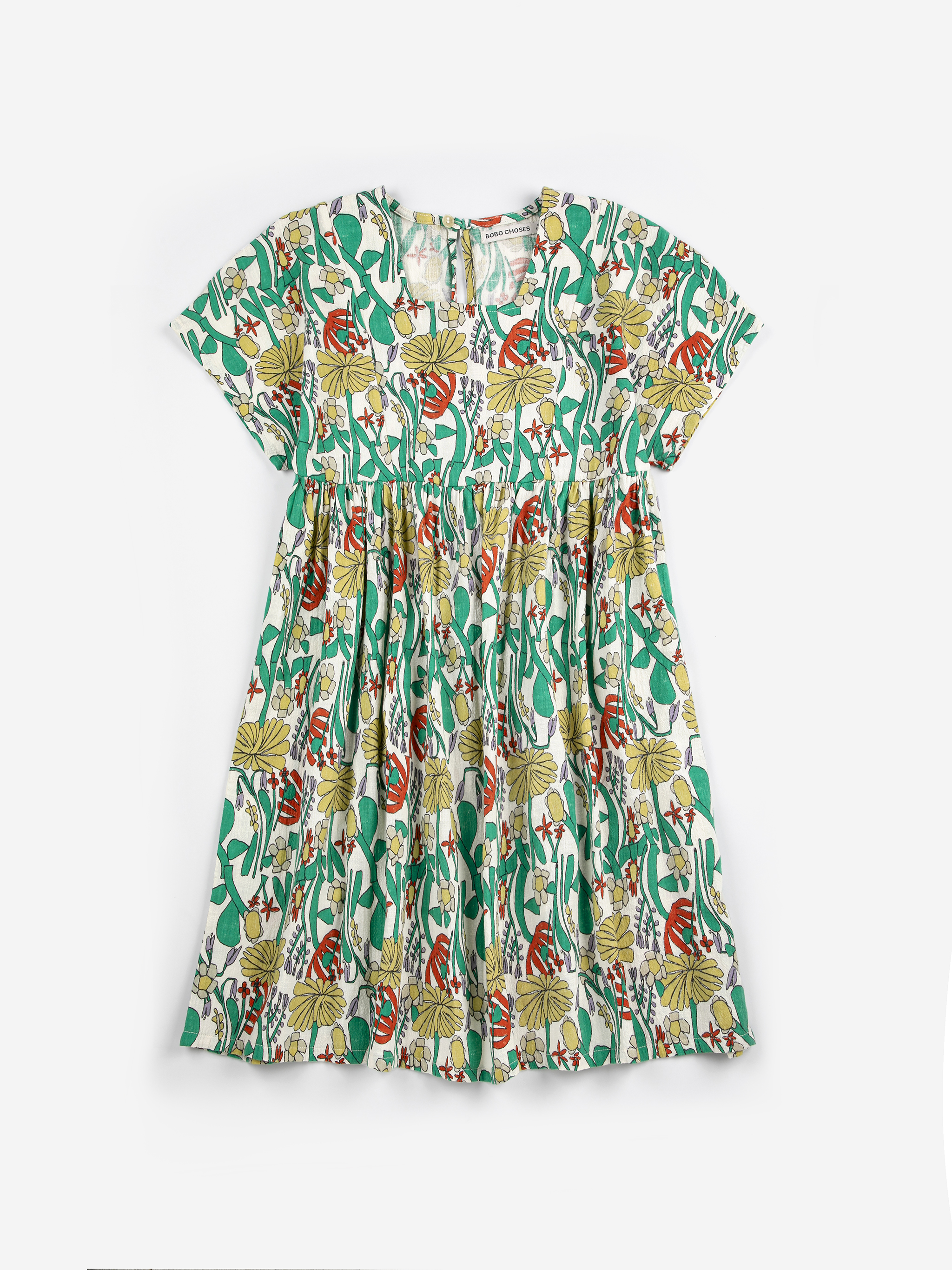 COLOR HERBALIST ALL OVER WOVEN DRESS