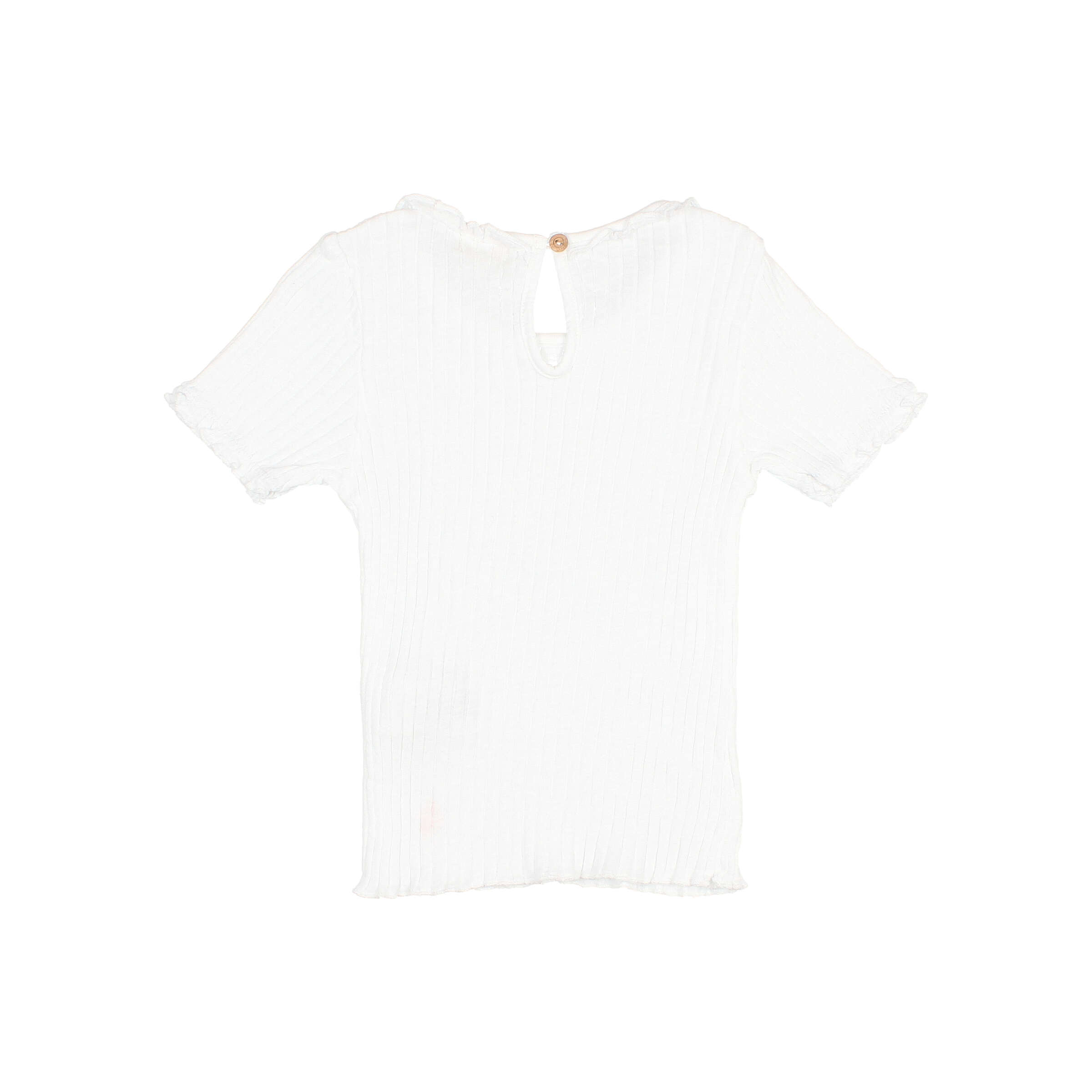 RIB COLLAR T-SHIRT