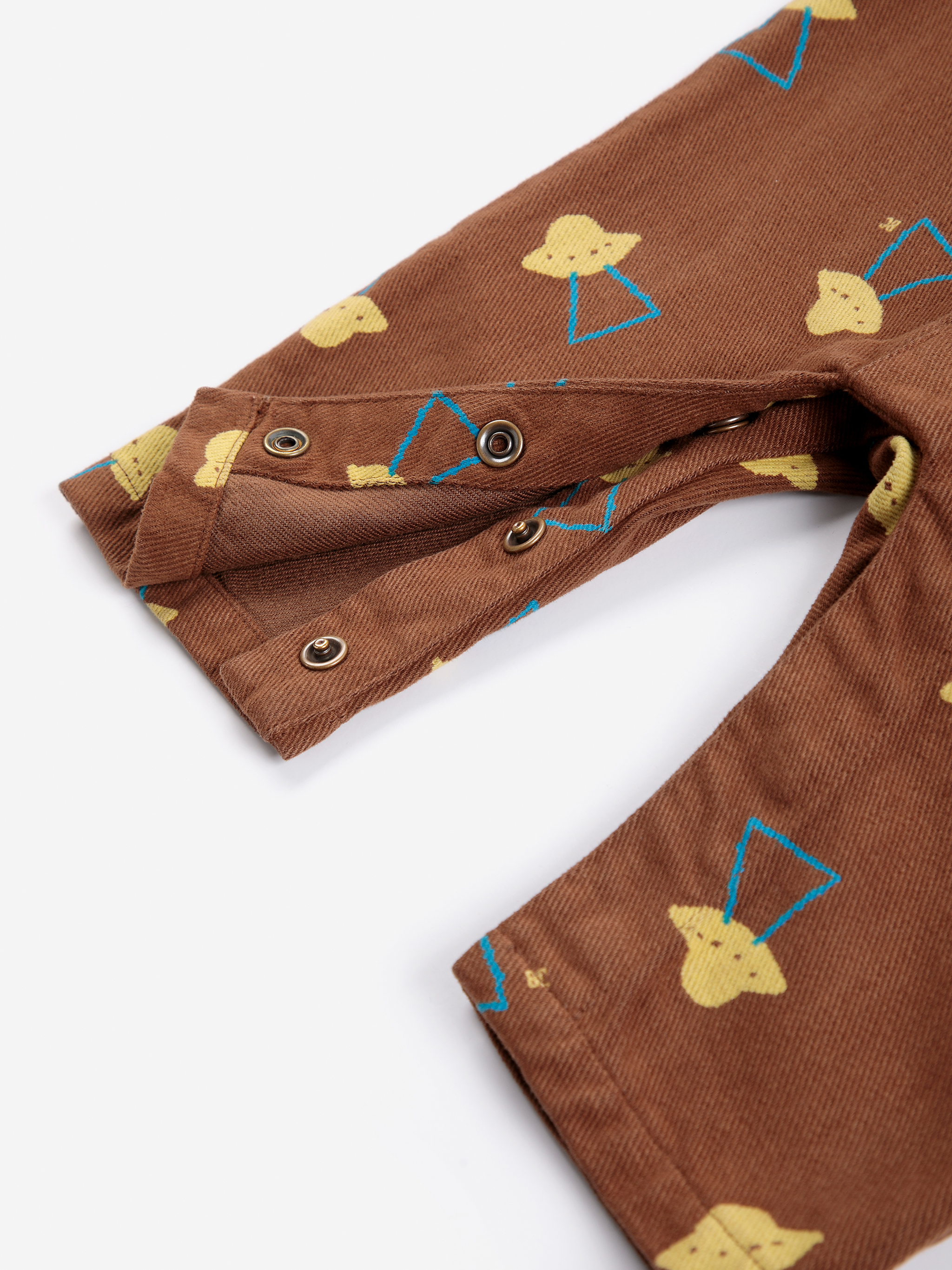 PIXEL ABDUCTION ALL OVER WOVEN OVERALL