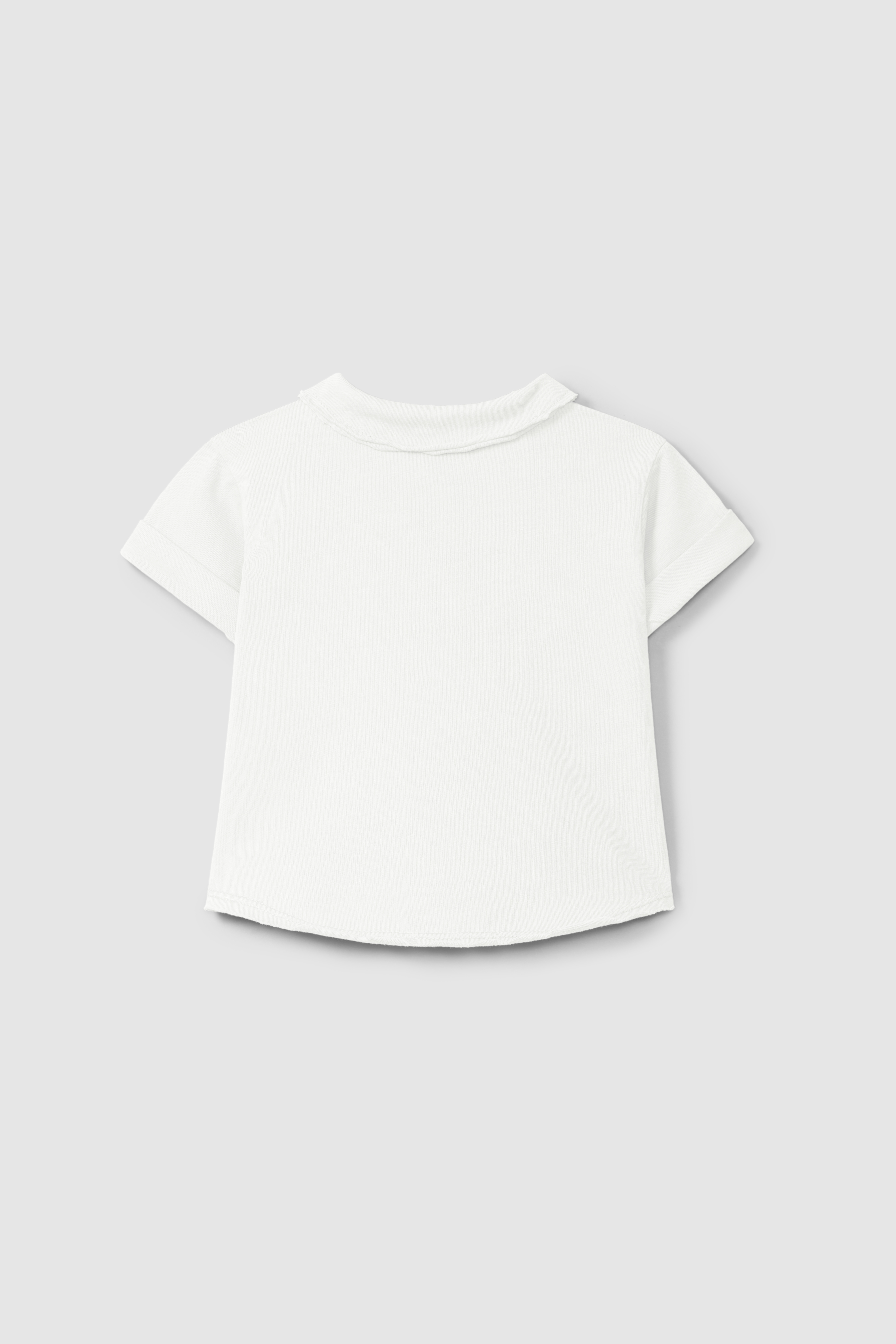 PLAIN JERSEY POLO SHIRT WITH POCKET