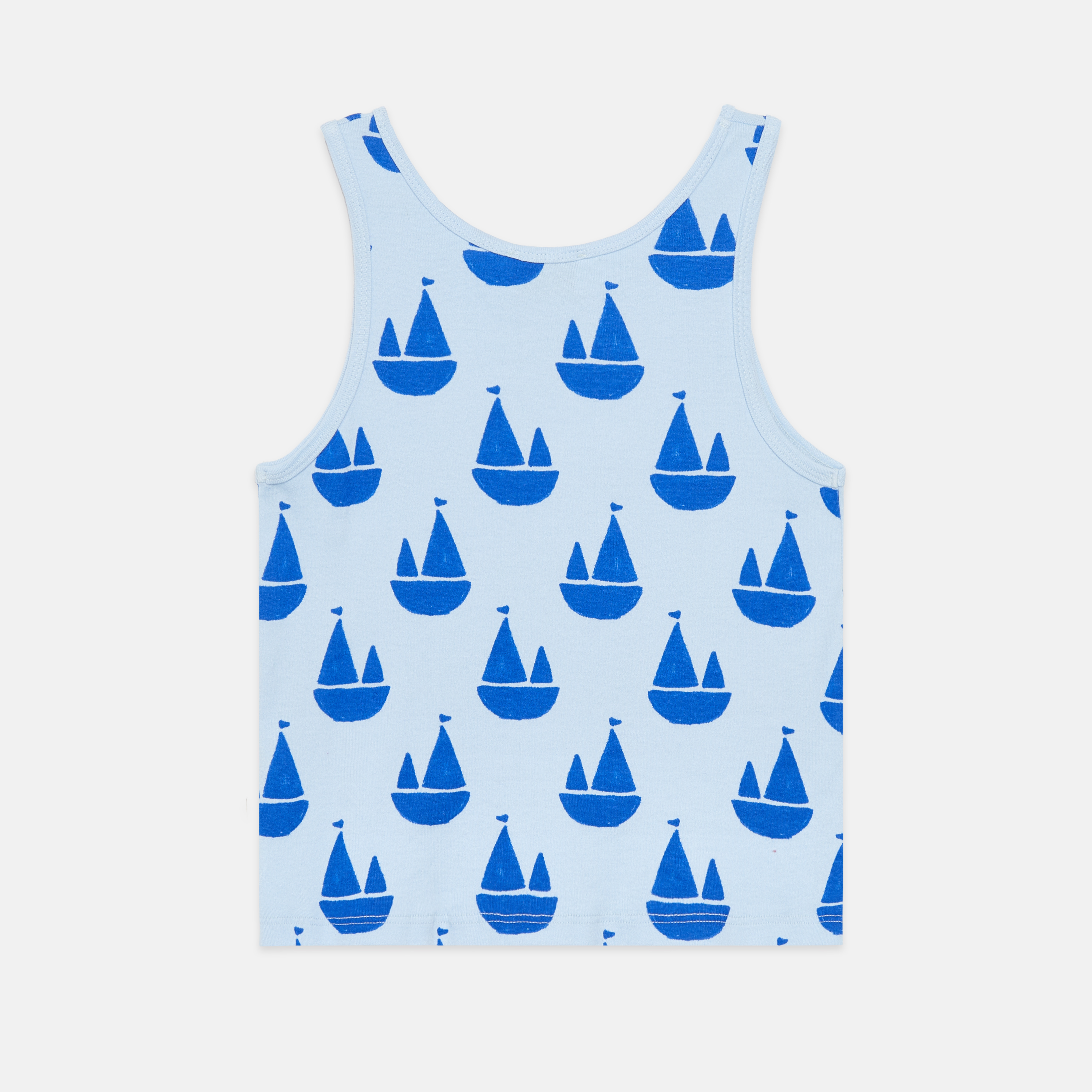 BOATS ALL OVER TANK T-SHIRT