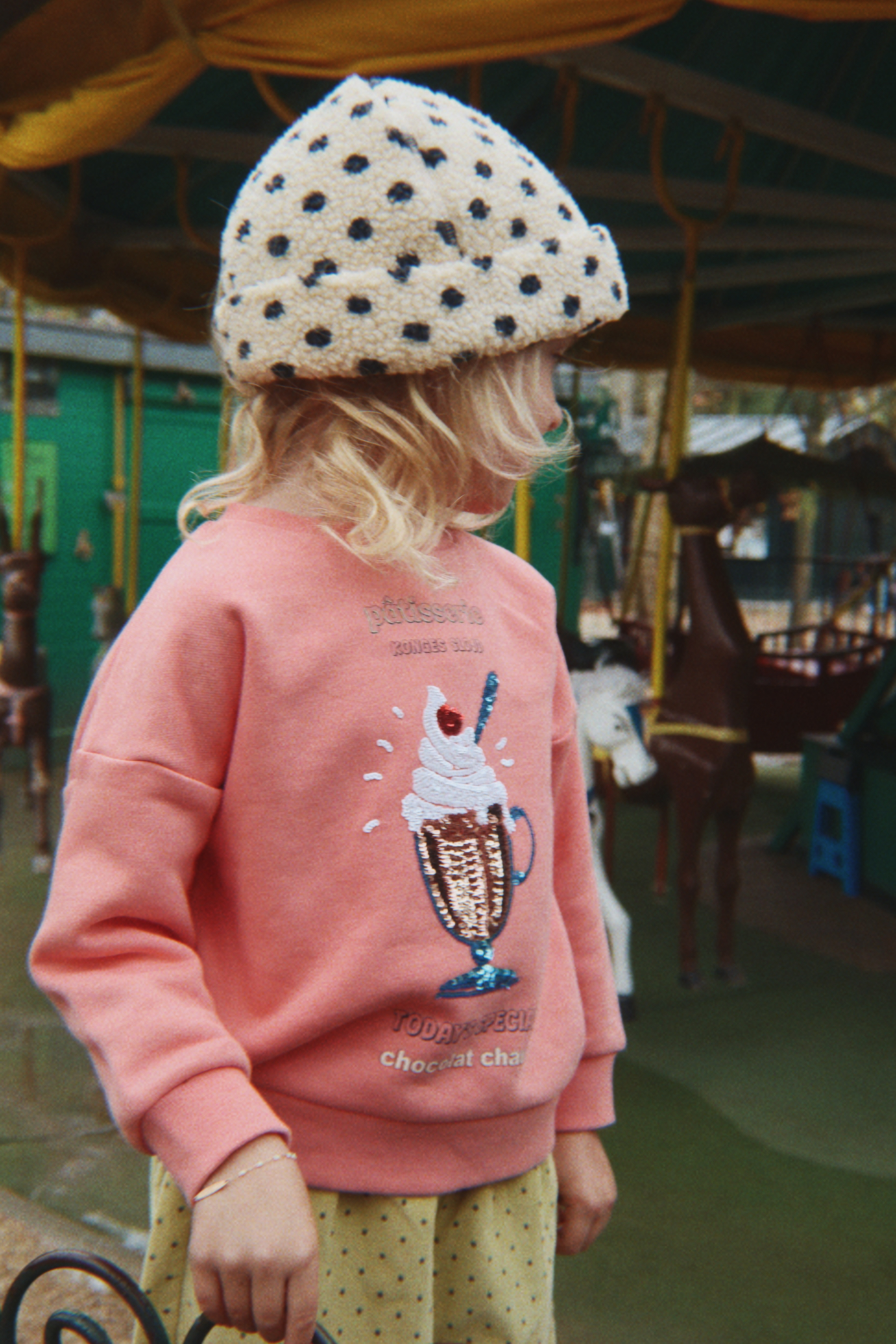 LOU SEQUIN SWEAT SHIRT GOTS