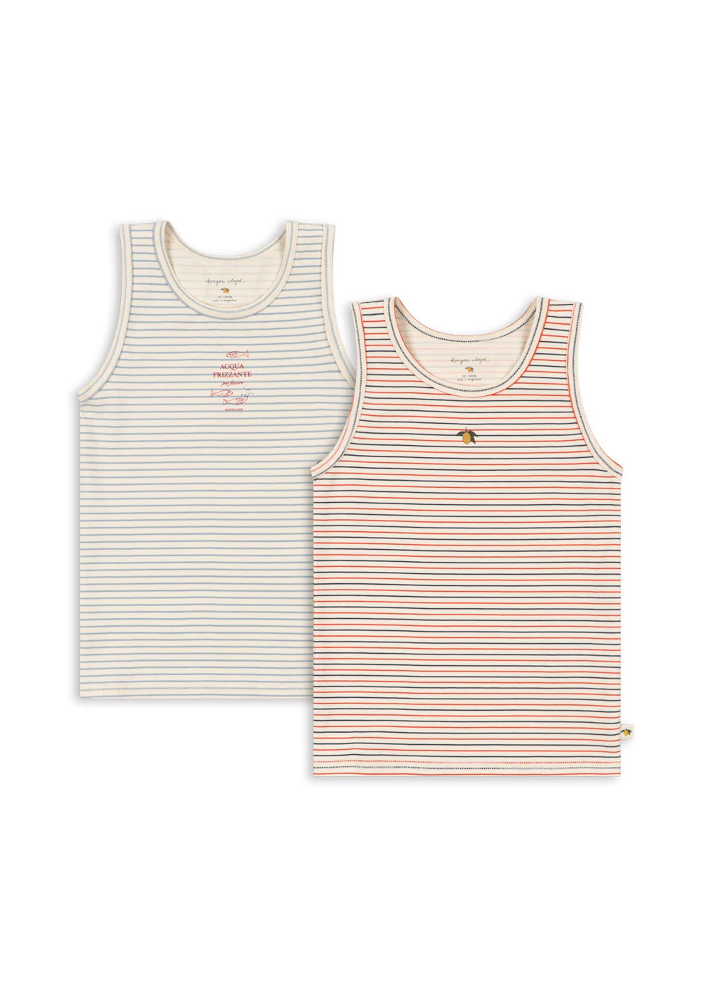 BASIC 2 PACK TANK TOPS GOTS