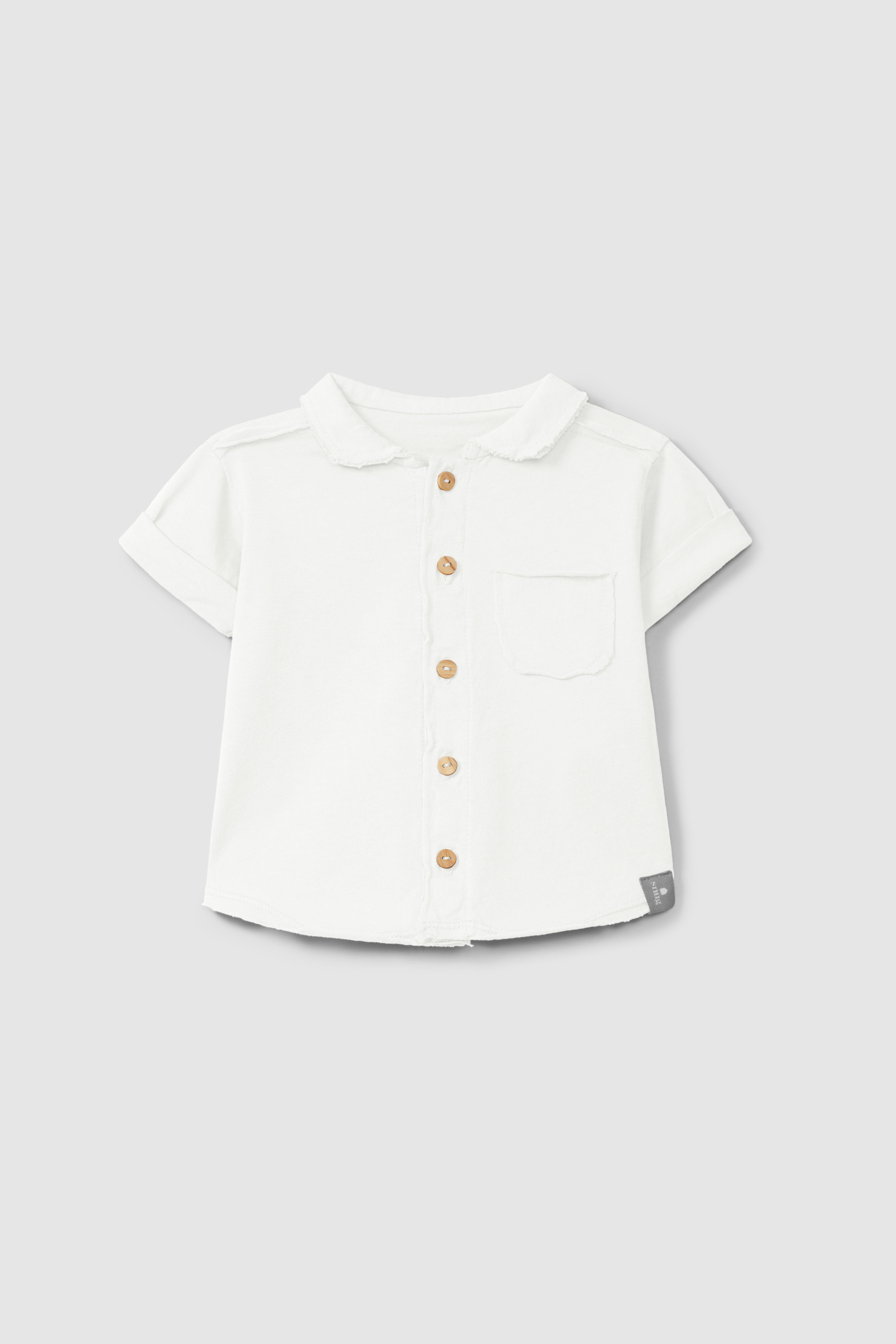 PLAIN JERSEY POLO SHIRT WITH POCKET
