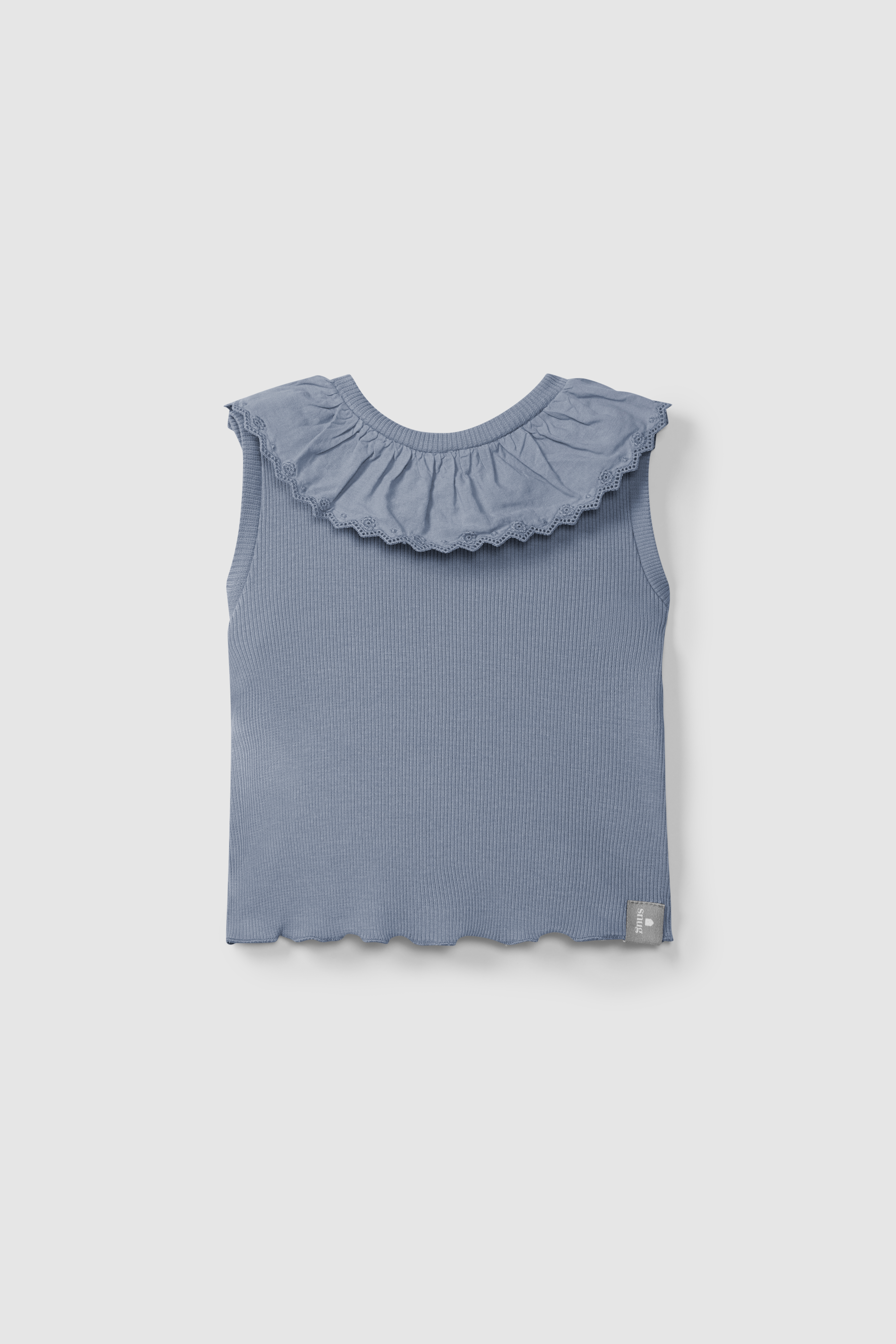 SINGLET IN RIBBED JERSEY