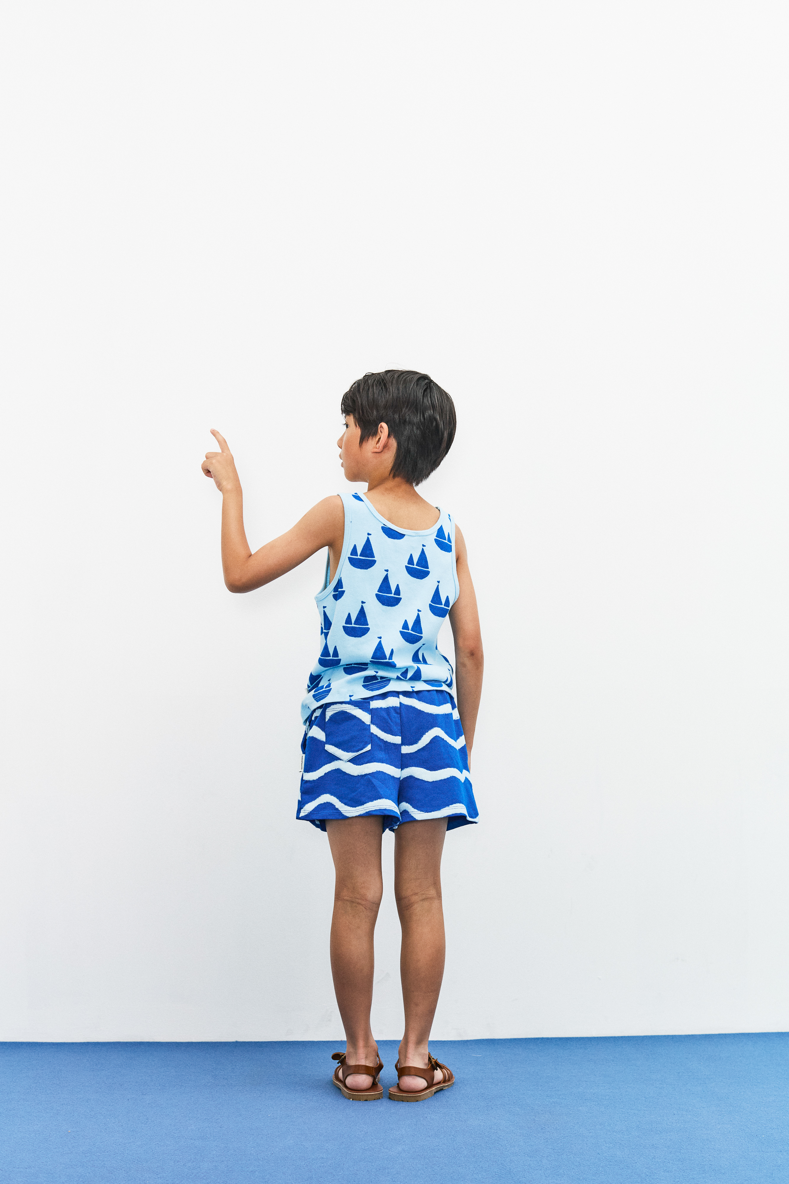 BOATS ALL OVER TANK T-SHIRT