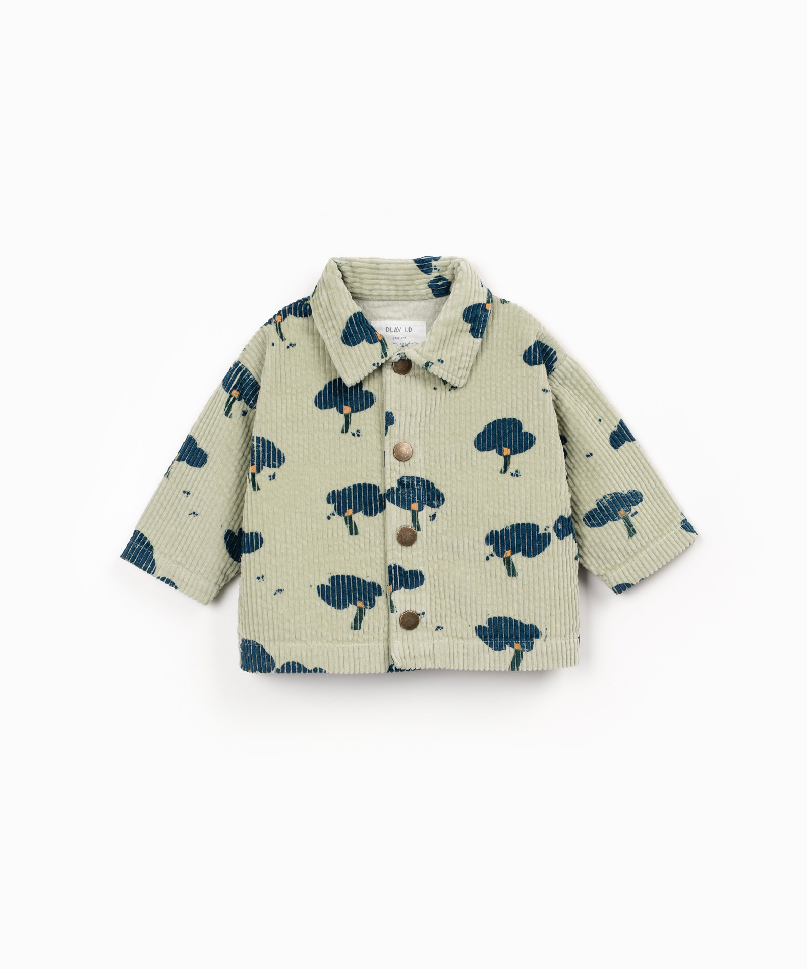 PRINTED CORDUROY SHIRT