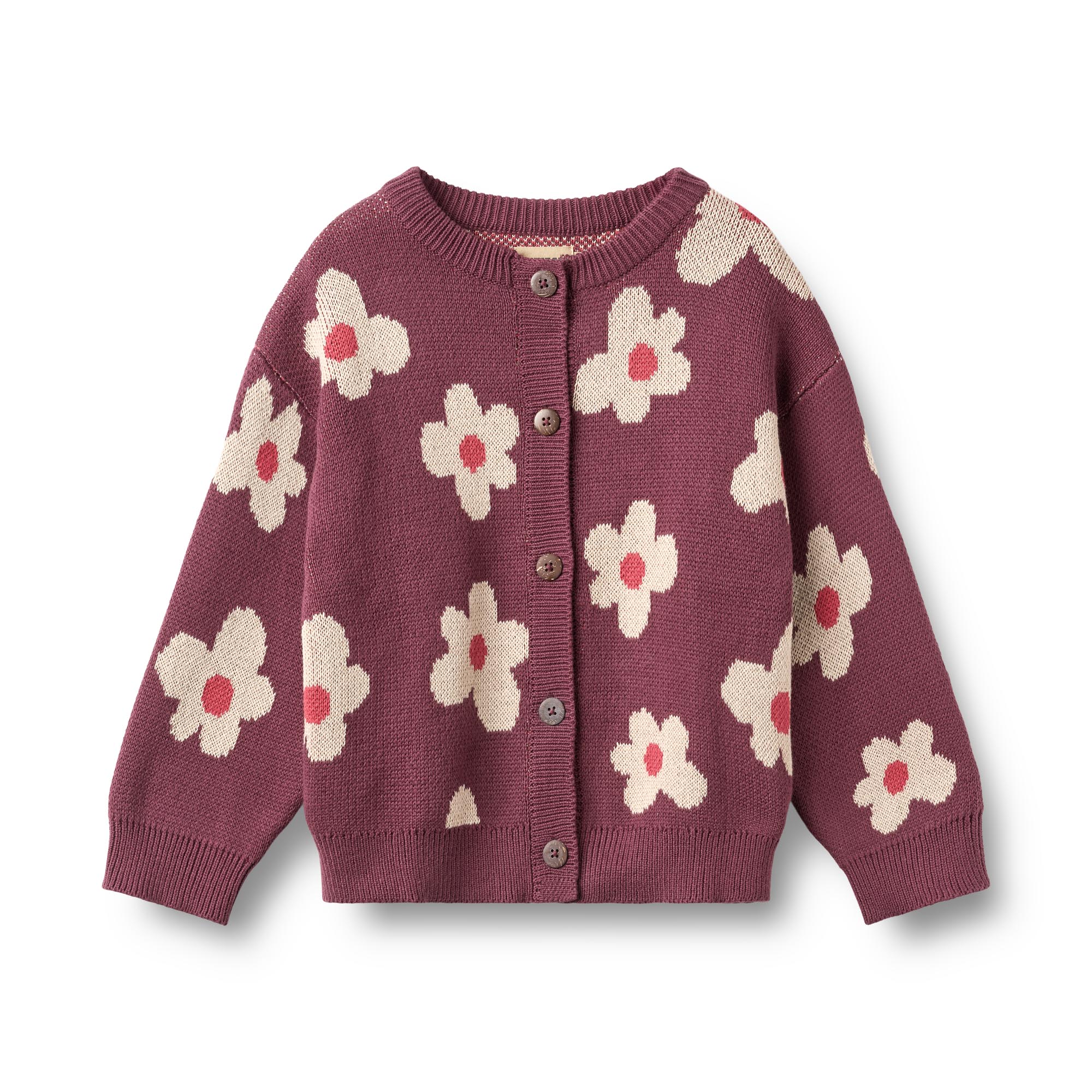 JACQUARD CARDIGAN ALVILDA