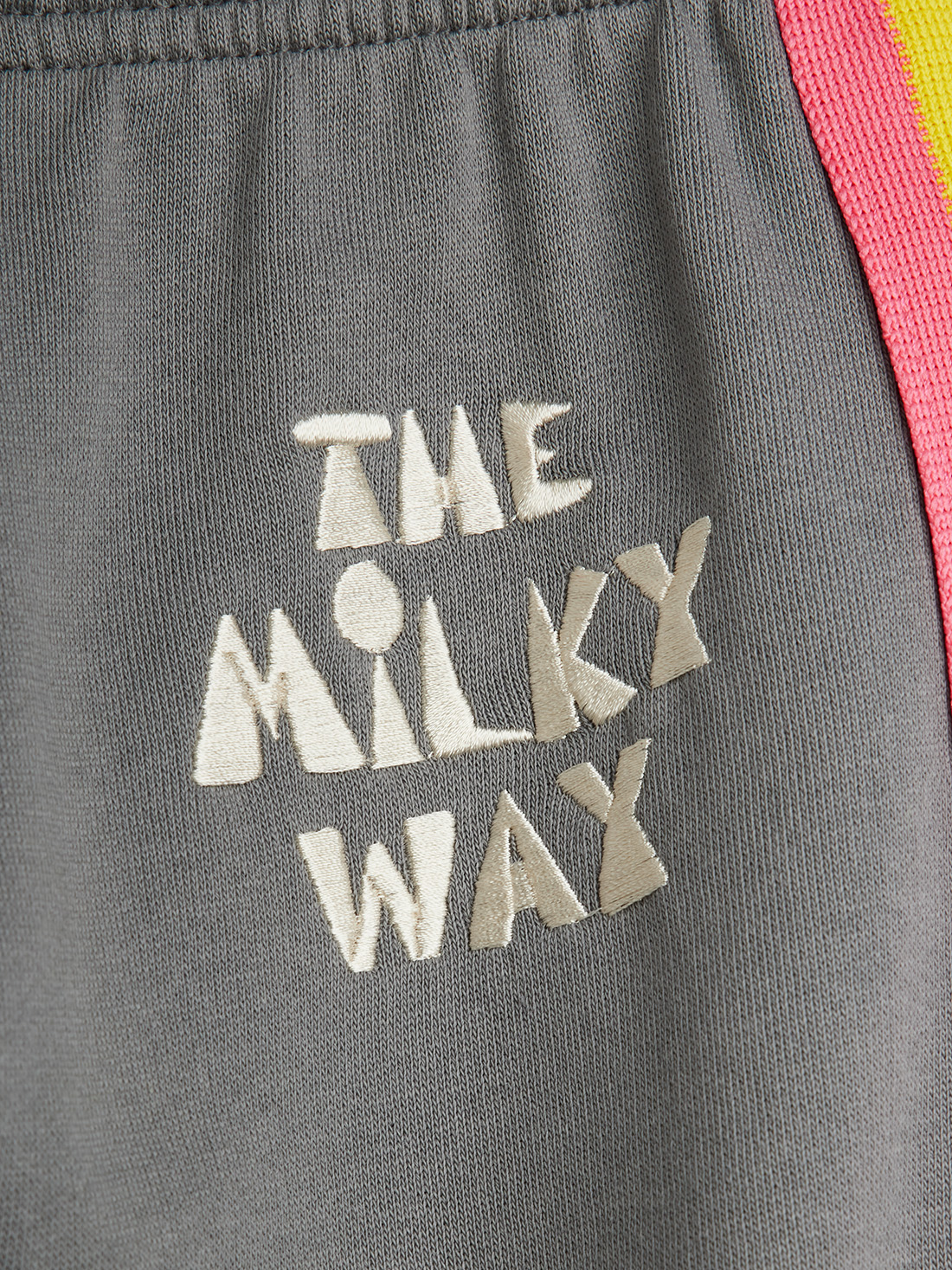 THE MILKY WAY RAINBOW PANEL SWEATPANTS
