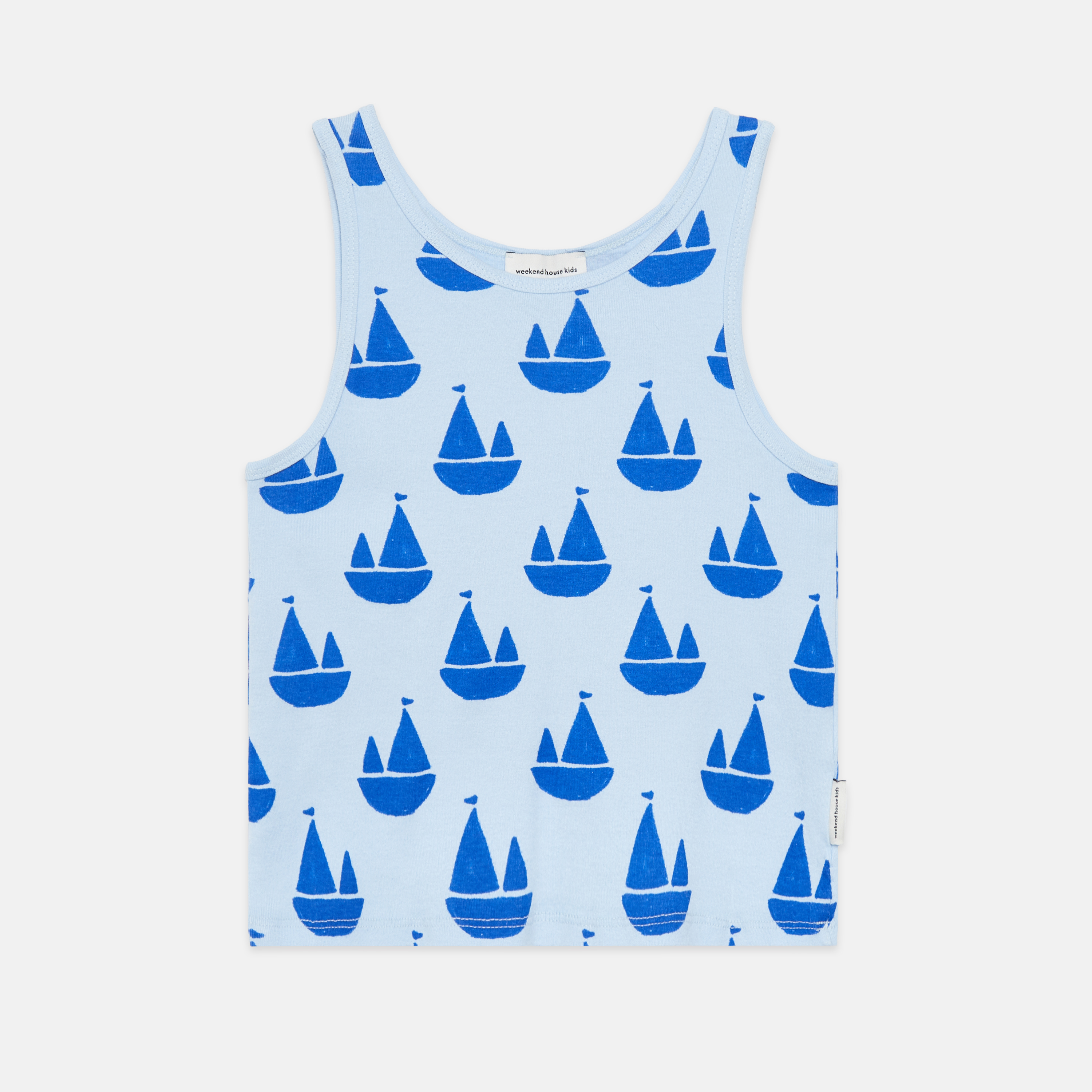 BOATS ALL OVER TANK T-SHIRT