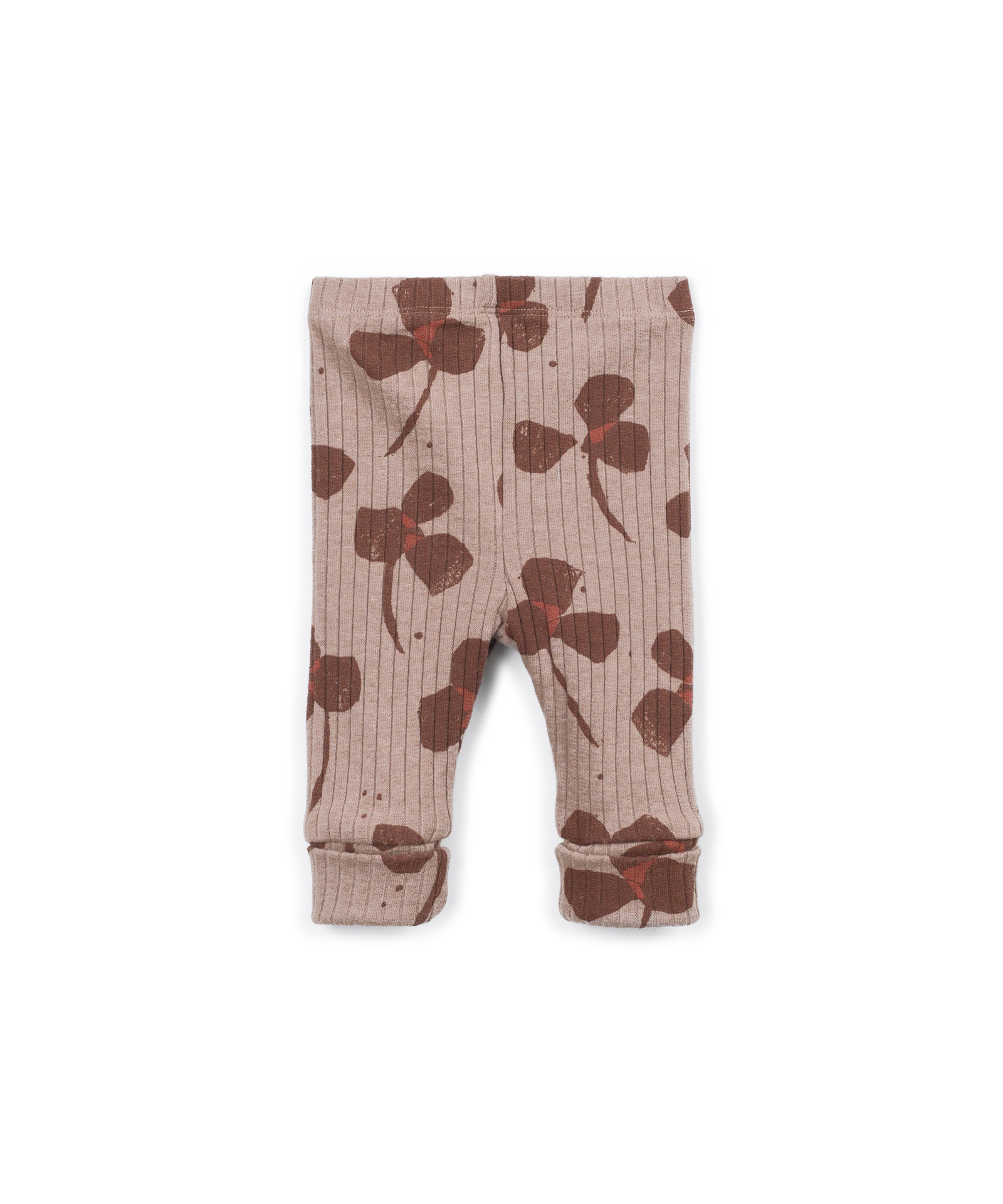 PRINTED RIB LEGGINGS