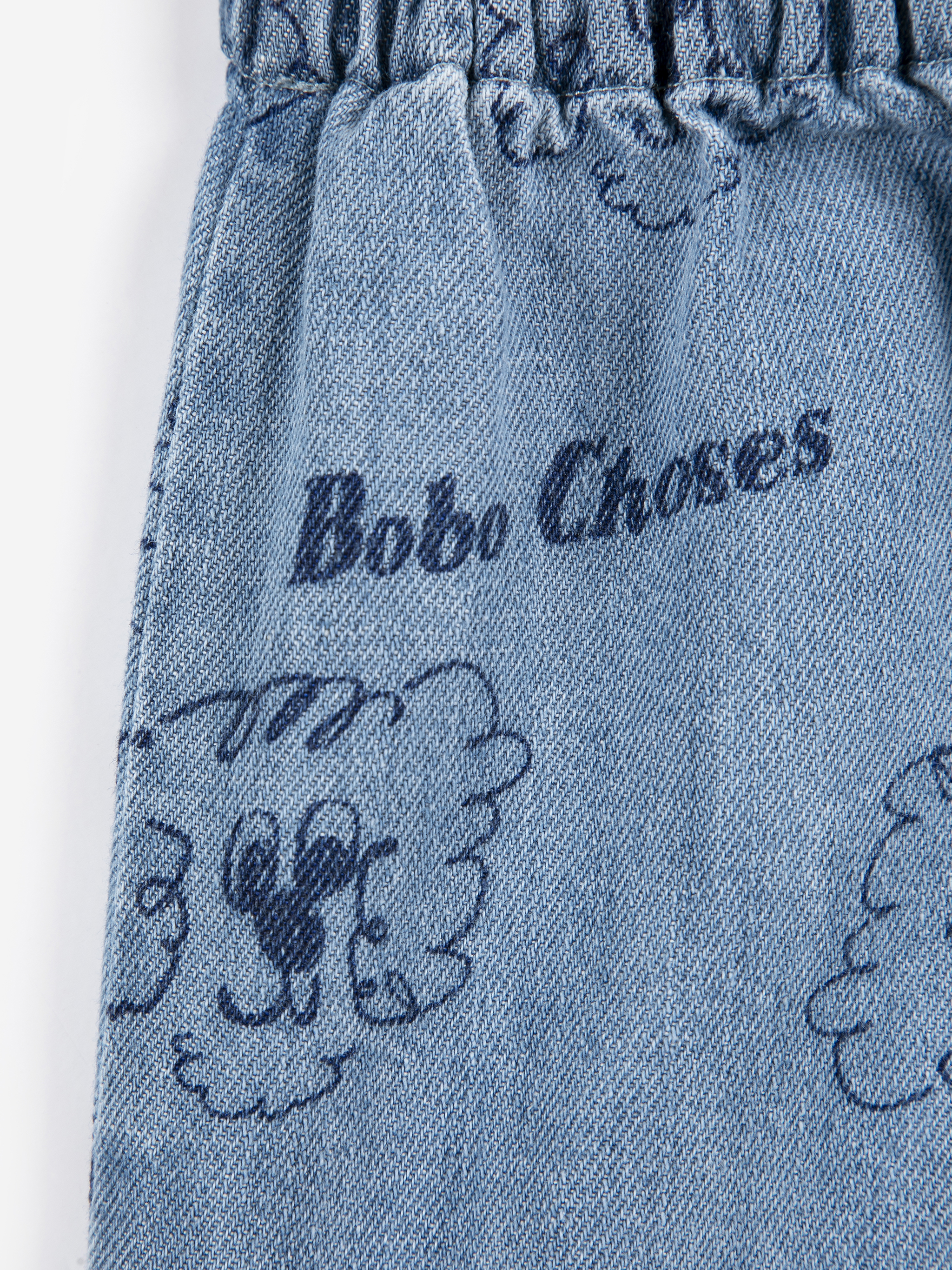 PICKLES THE DOG ALL OVER DENIM SHORT