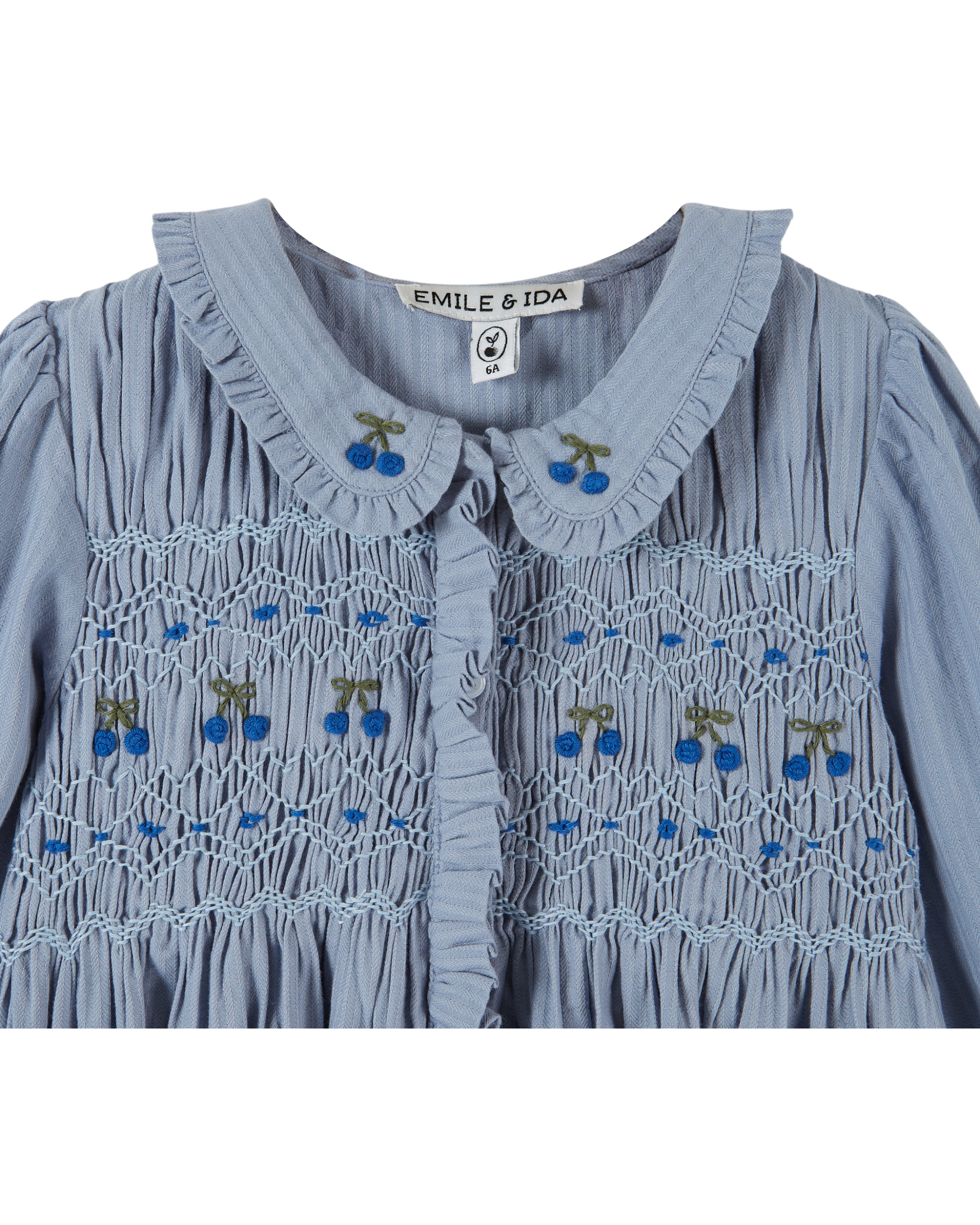SMOCKED BLOUSE