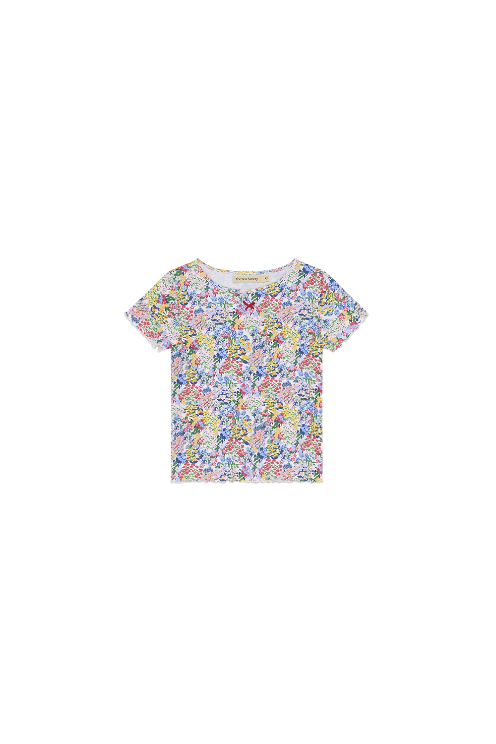 TNS RIB TEE VERBENA PRINT