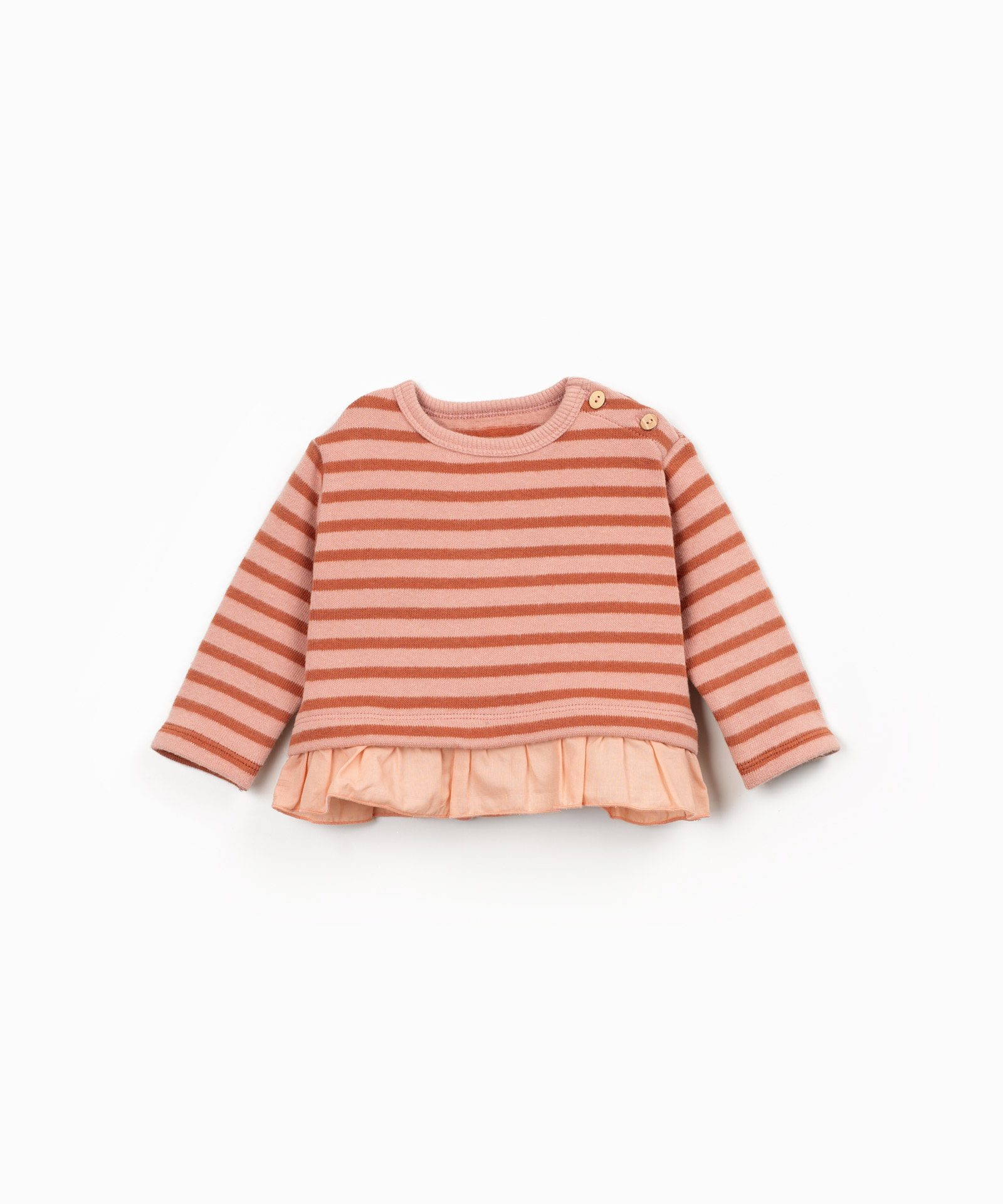 STRIPED JERSEY SWEATER