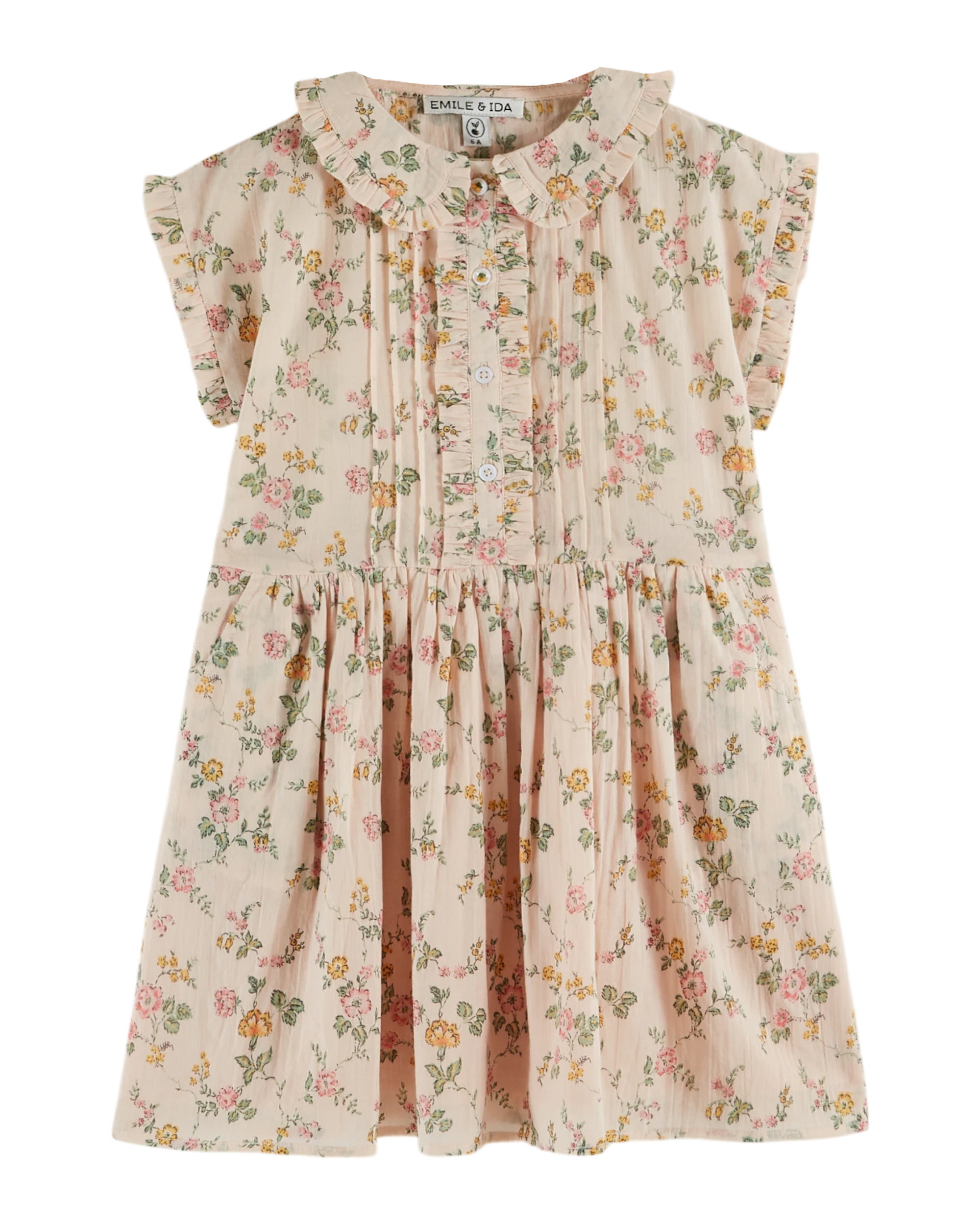 ROSE PRINT DRESS