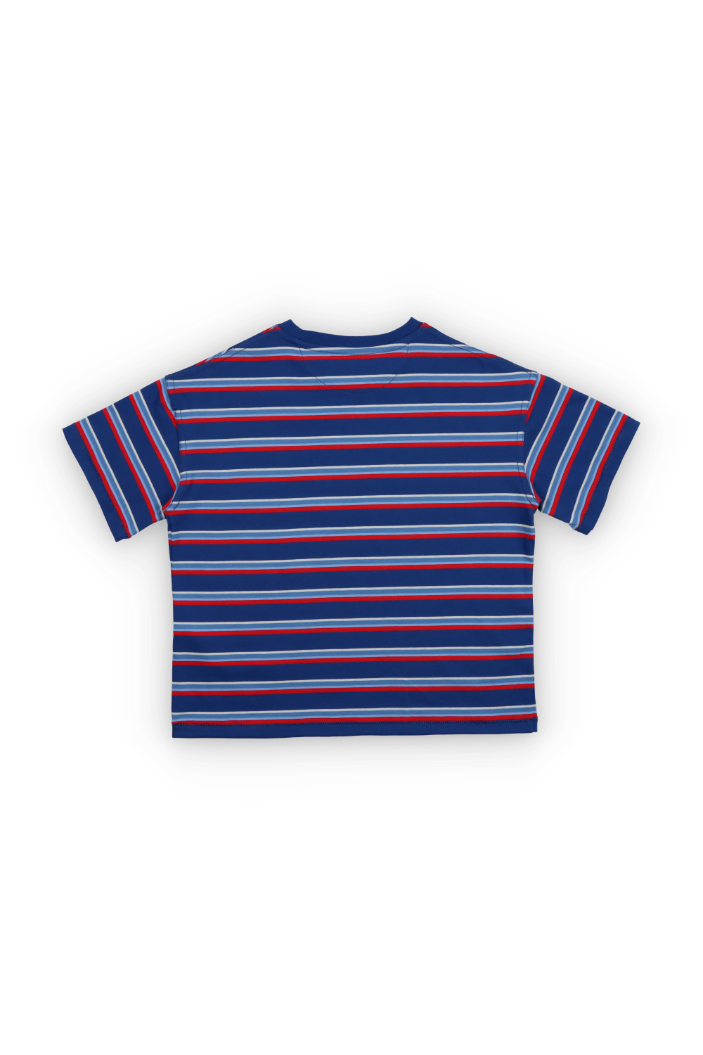 CICLAN T-SHIRT DEEP SEA BLUE MINI STRIPES