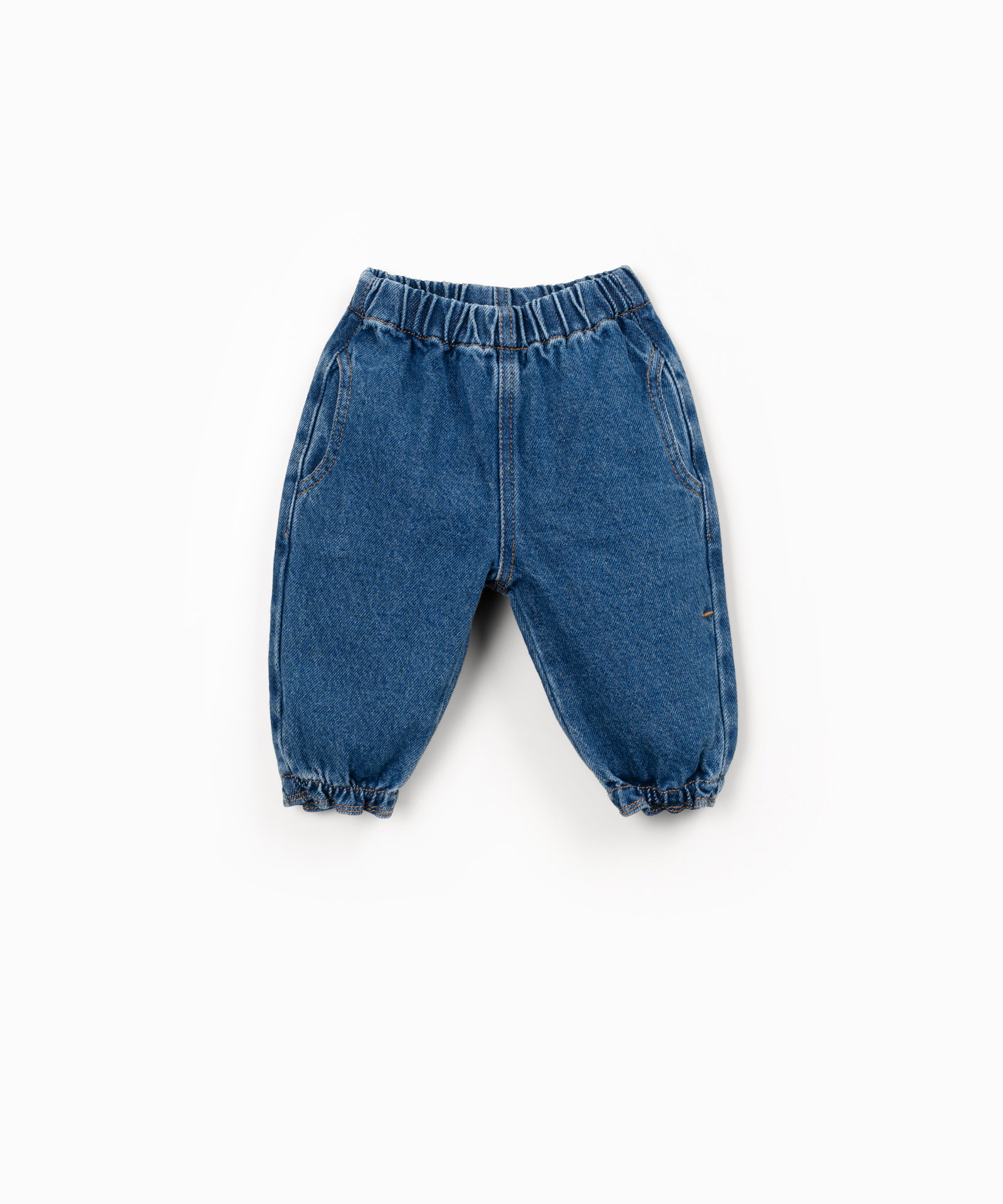DENIM TROUSERS