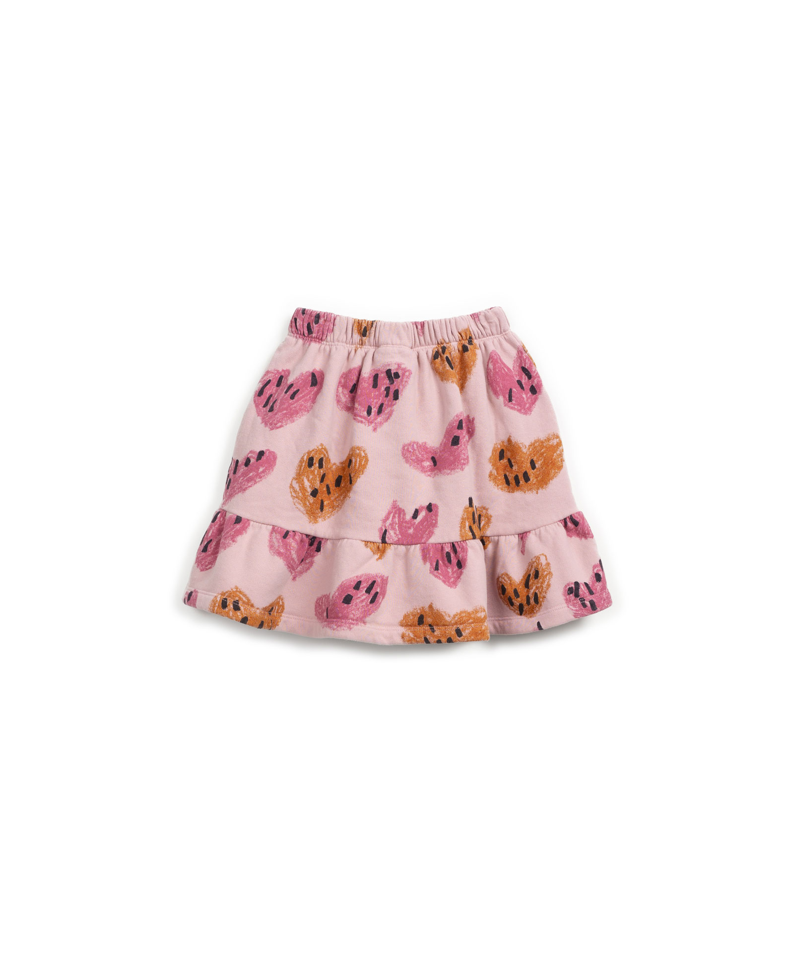 FLEECE PRINTED SKIRT