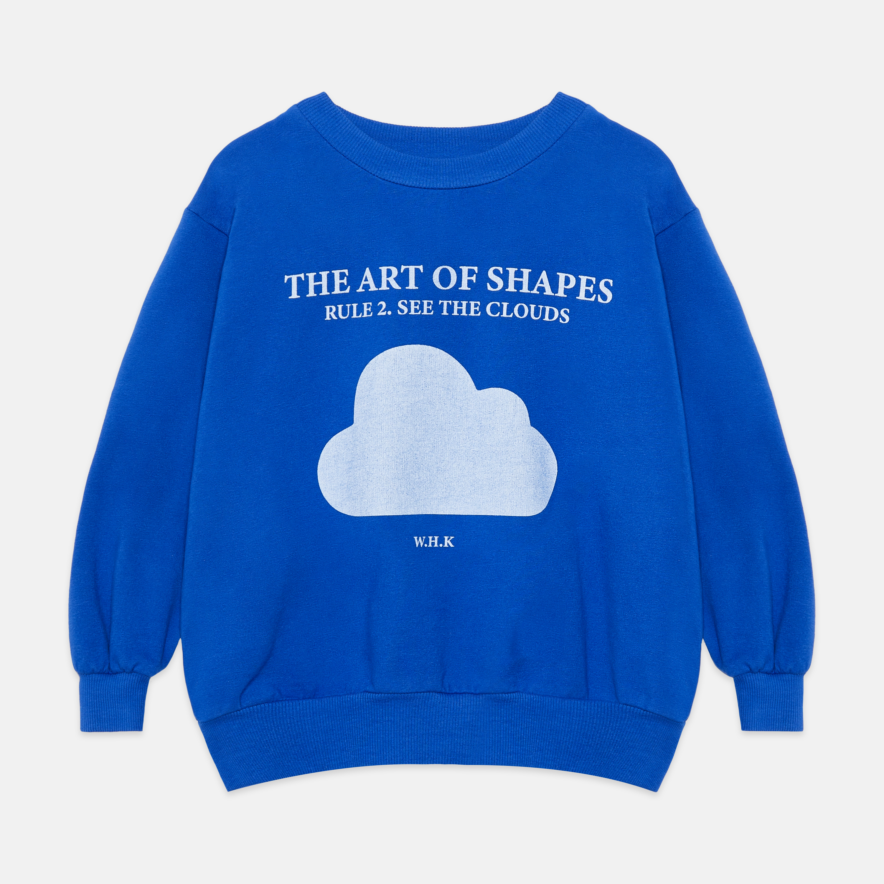 CLOUD SHAPE SWEATSHIRT