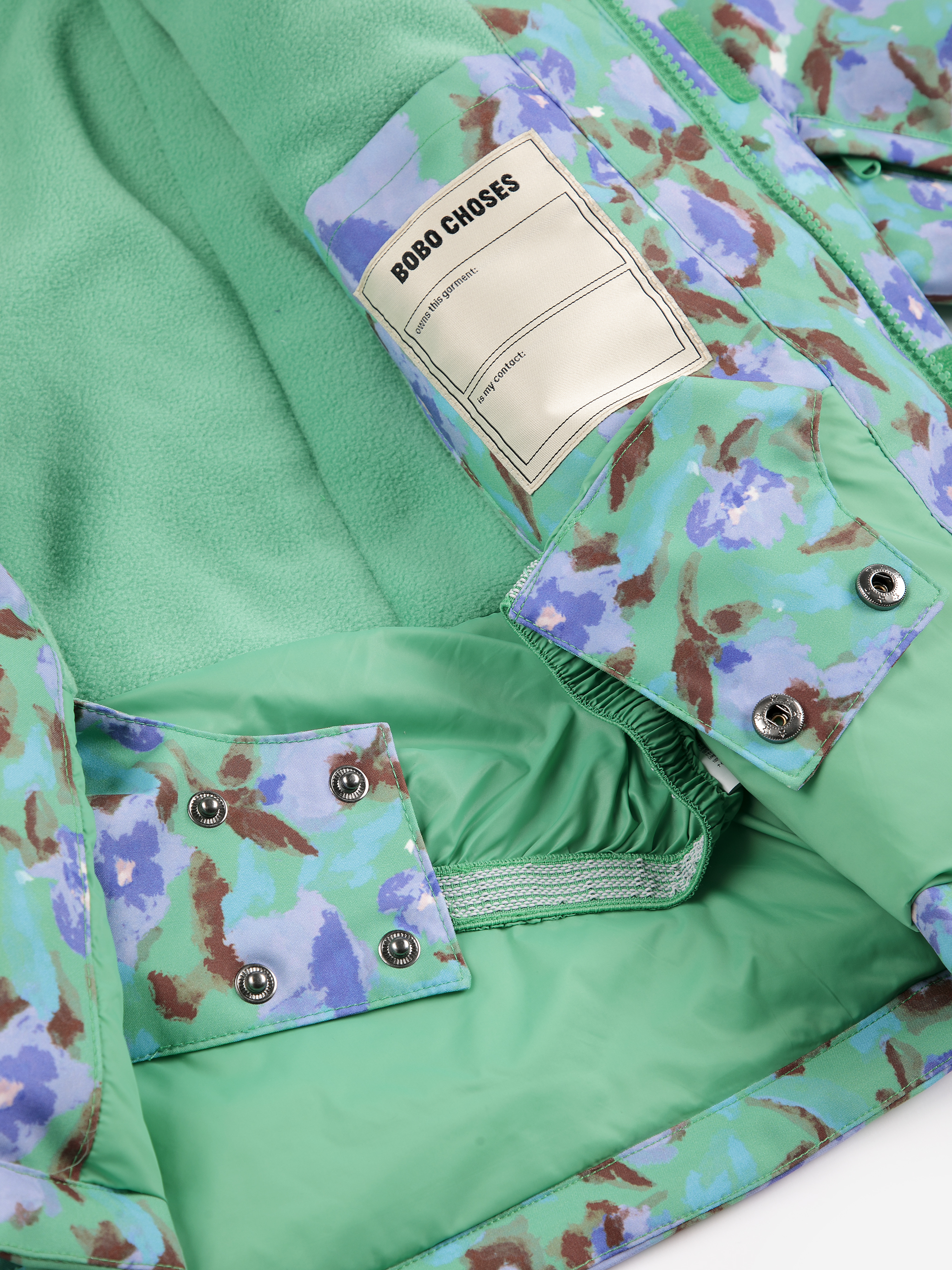 WATERCOLOR ALL OVER SKI ANORAK