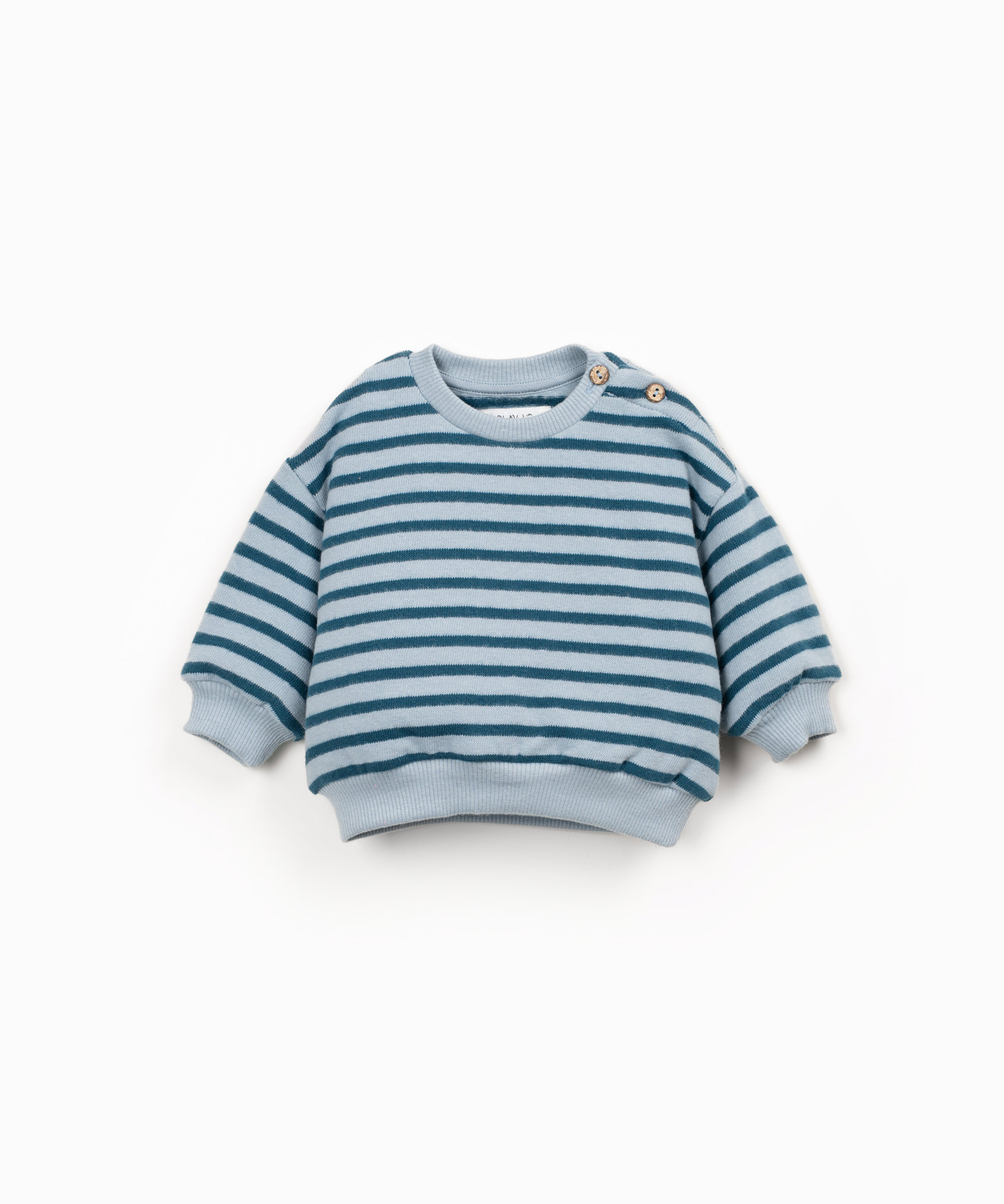 STRIPED JERSEY SWEATER
